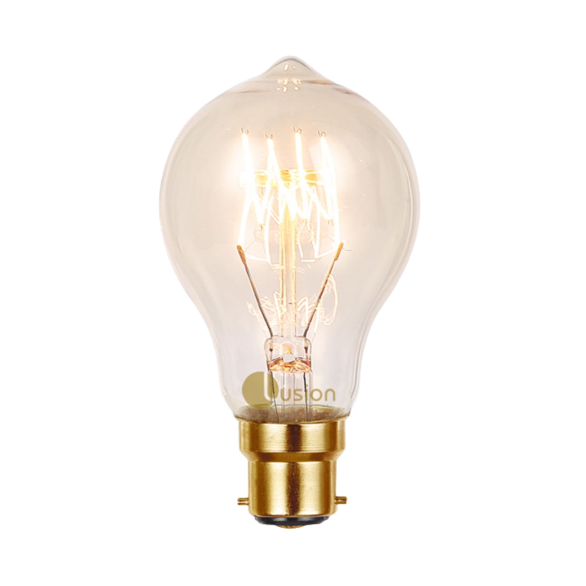 25W Vintage Golden Glass Dimmable Warm White B22 A60T Bulb
