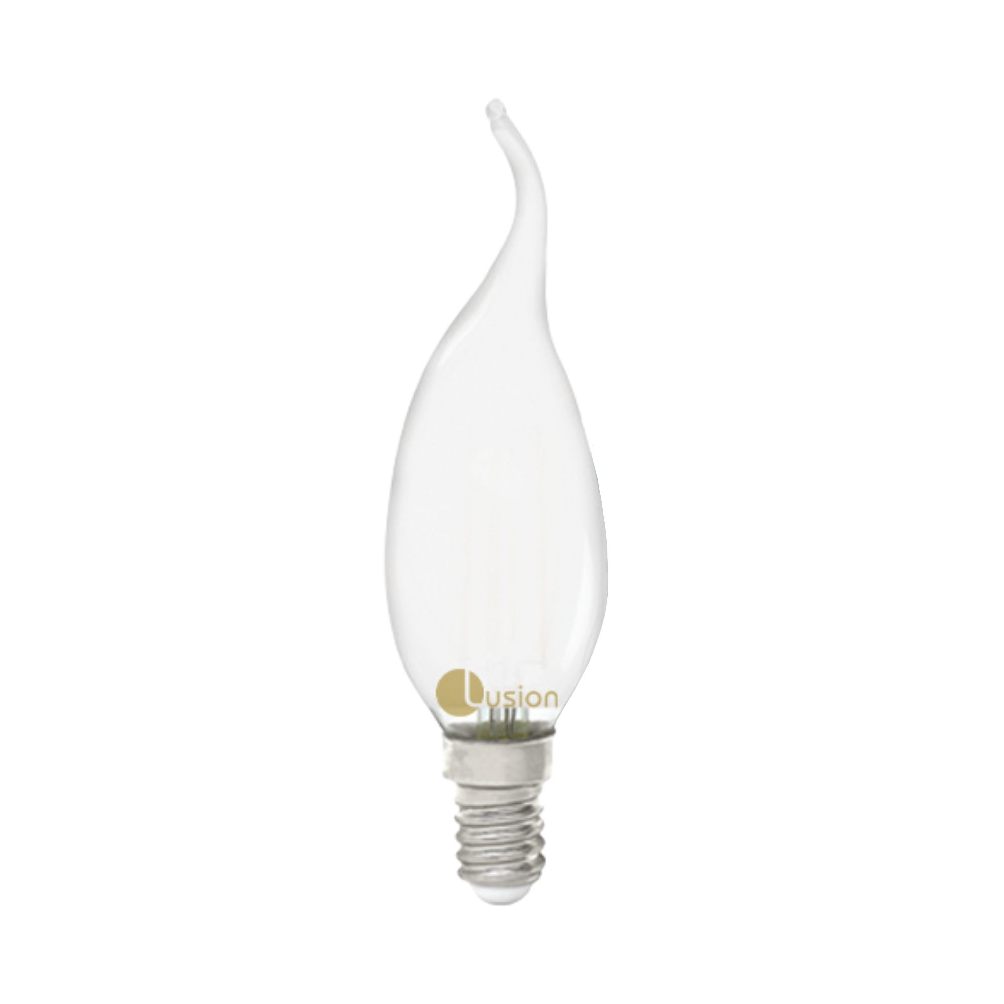 4W Pearl Flame Candle Cool White E14 LED Bulb