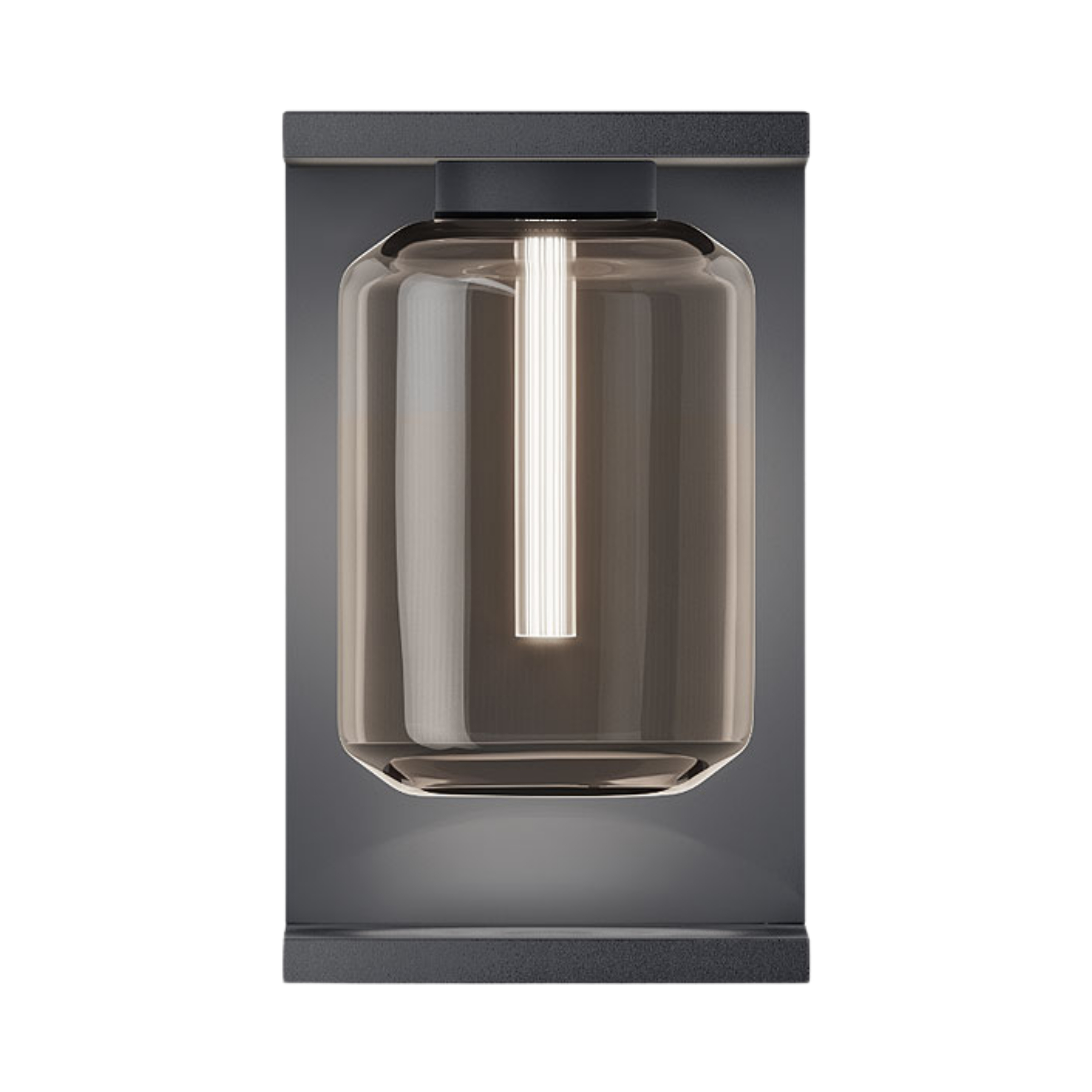 Dia Anthracite IP65 Dimmable LED Wall Light