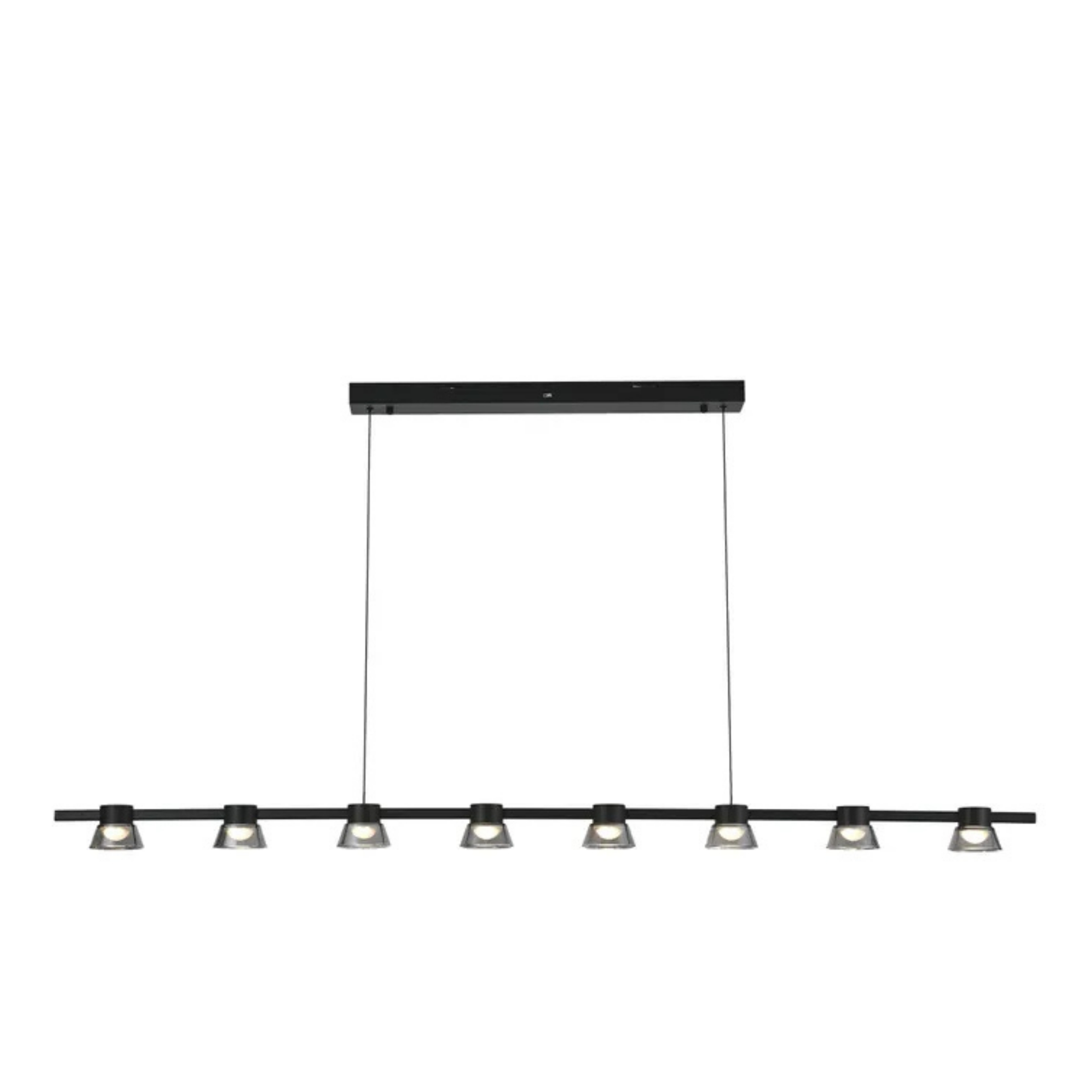 Rocket Black 3CCT LED Linear Pendant Light