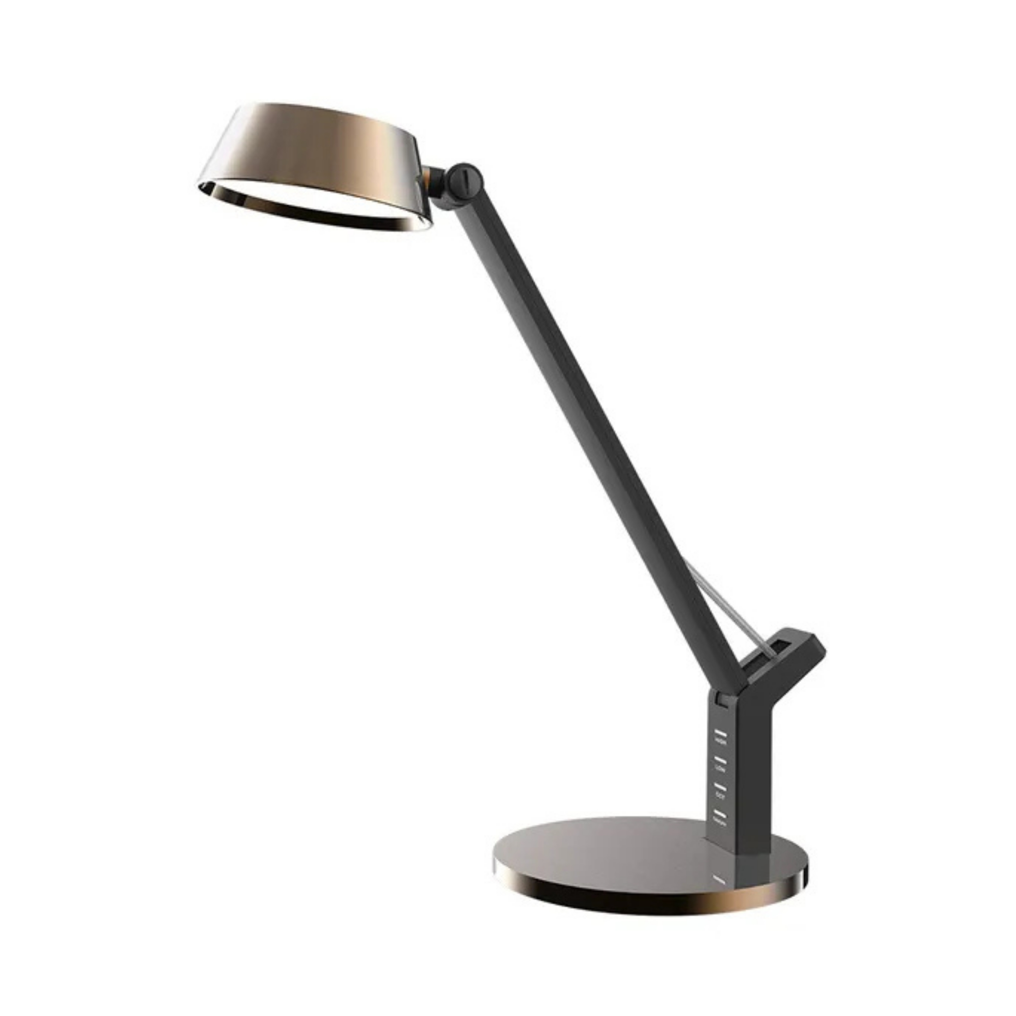 Hilda Champagne Gold 3CCT Dimmable Touch Desk Lamp