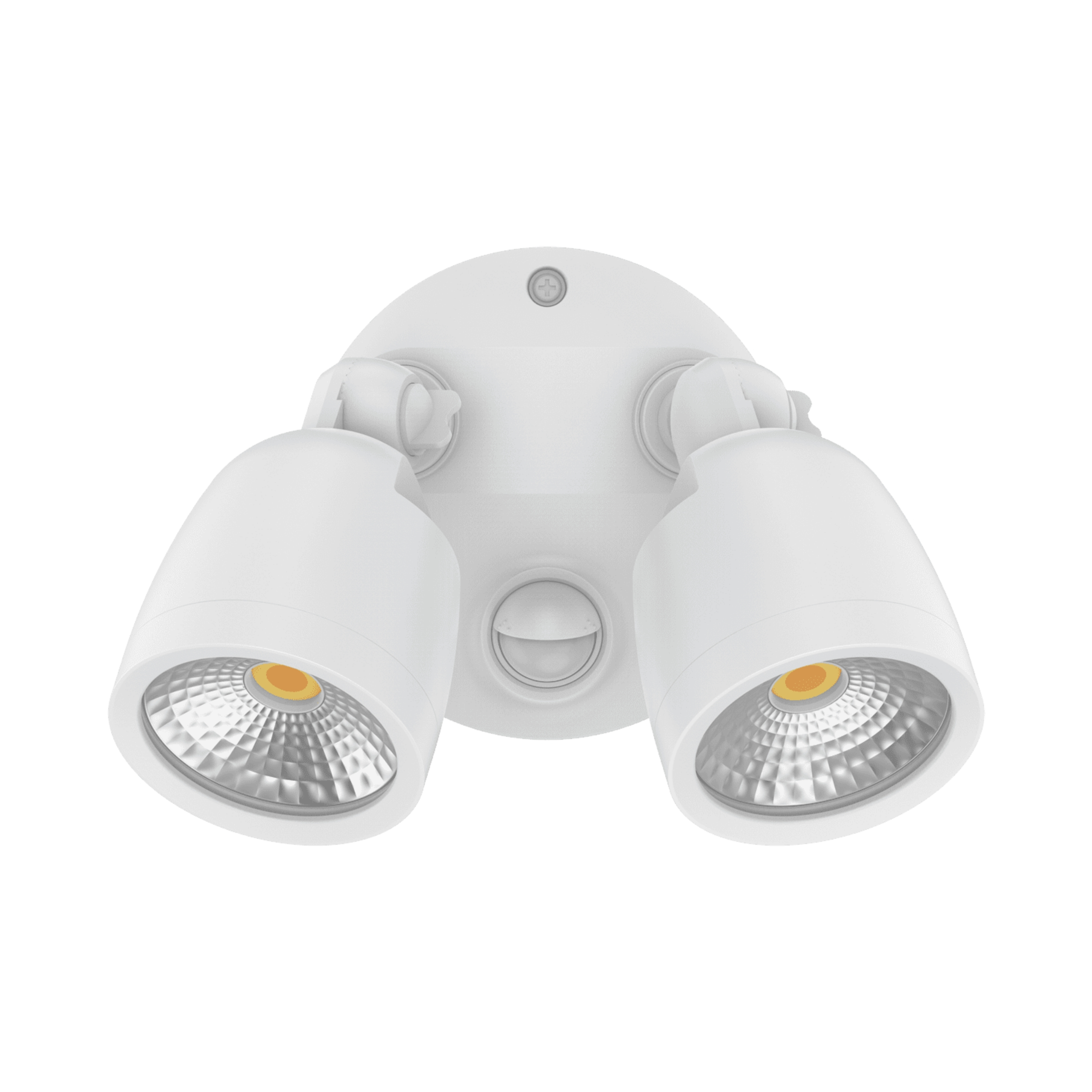 Muro Eco 20W White 3CCT LED Twin Spotlight with Sensor