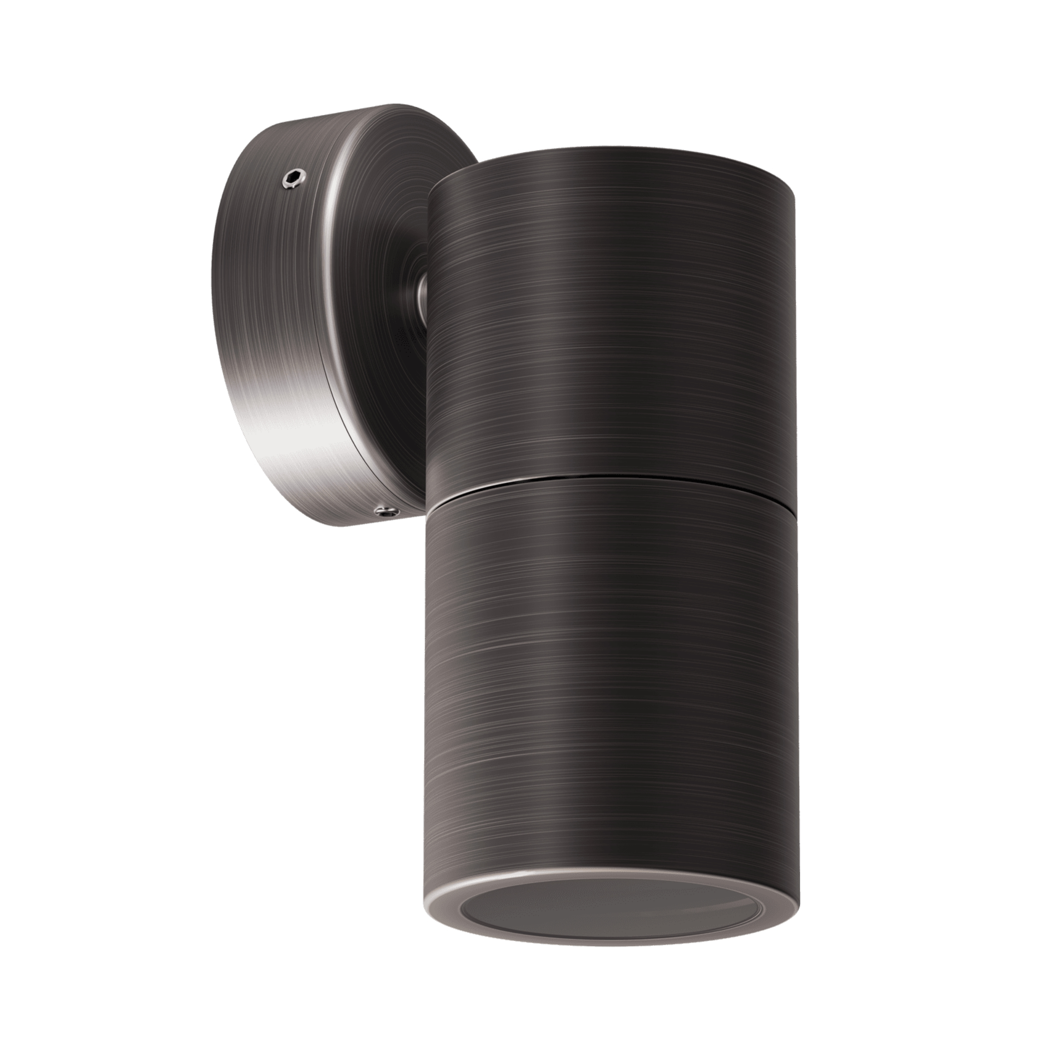 Shadow Bronze Fixed Exterior Wall Light