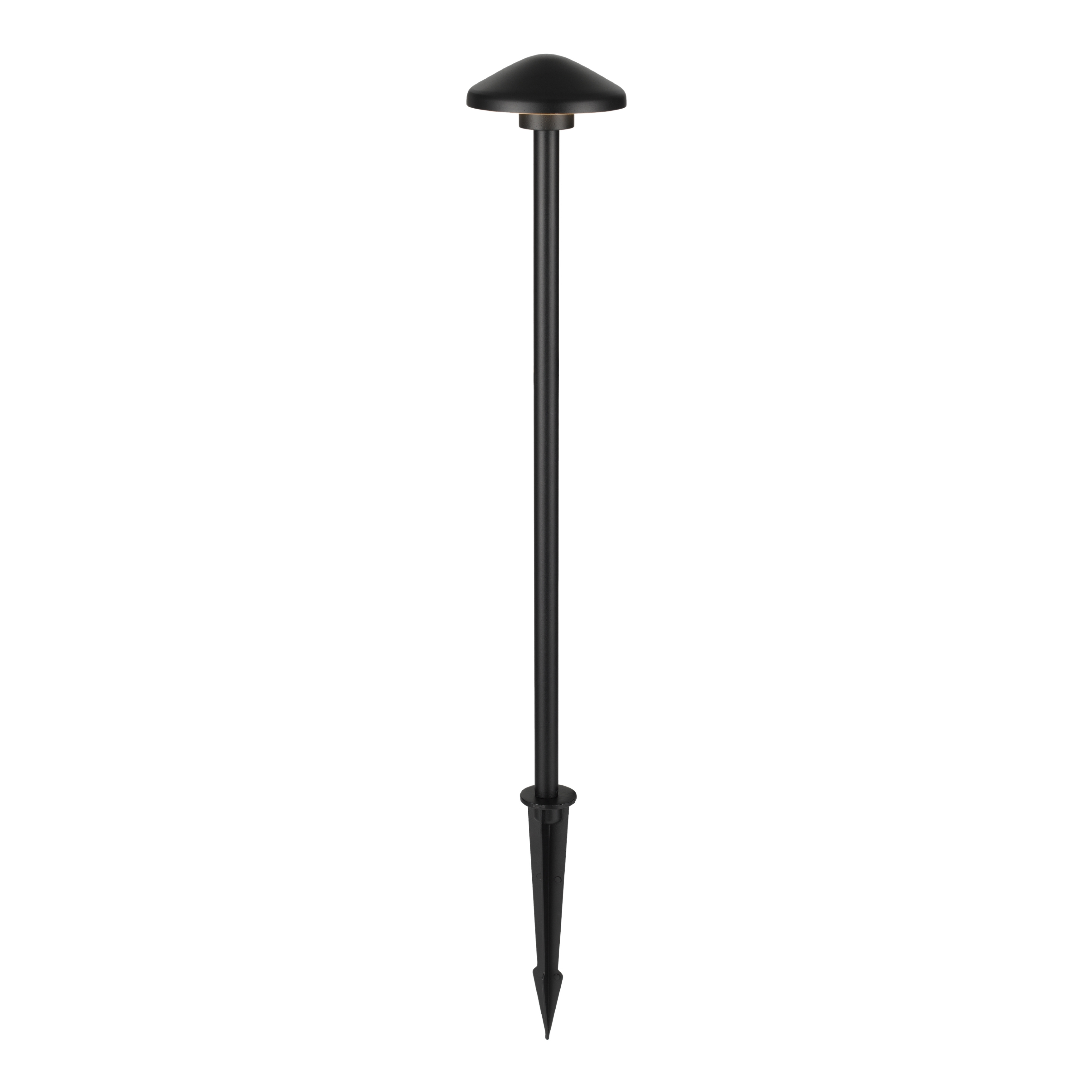 Chey Black IP65 Mushroom Head Tall Spike Light