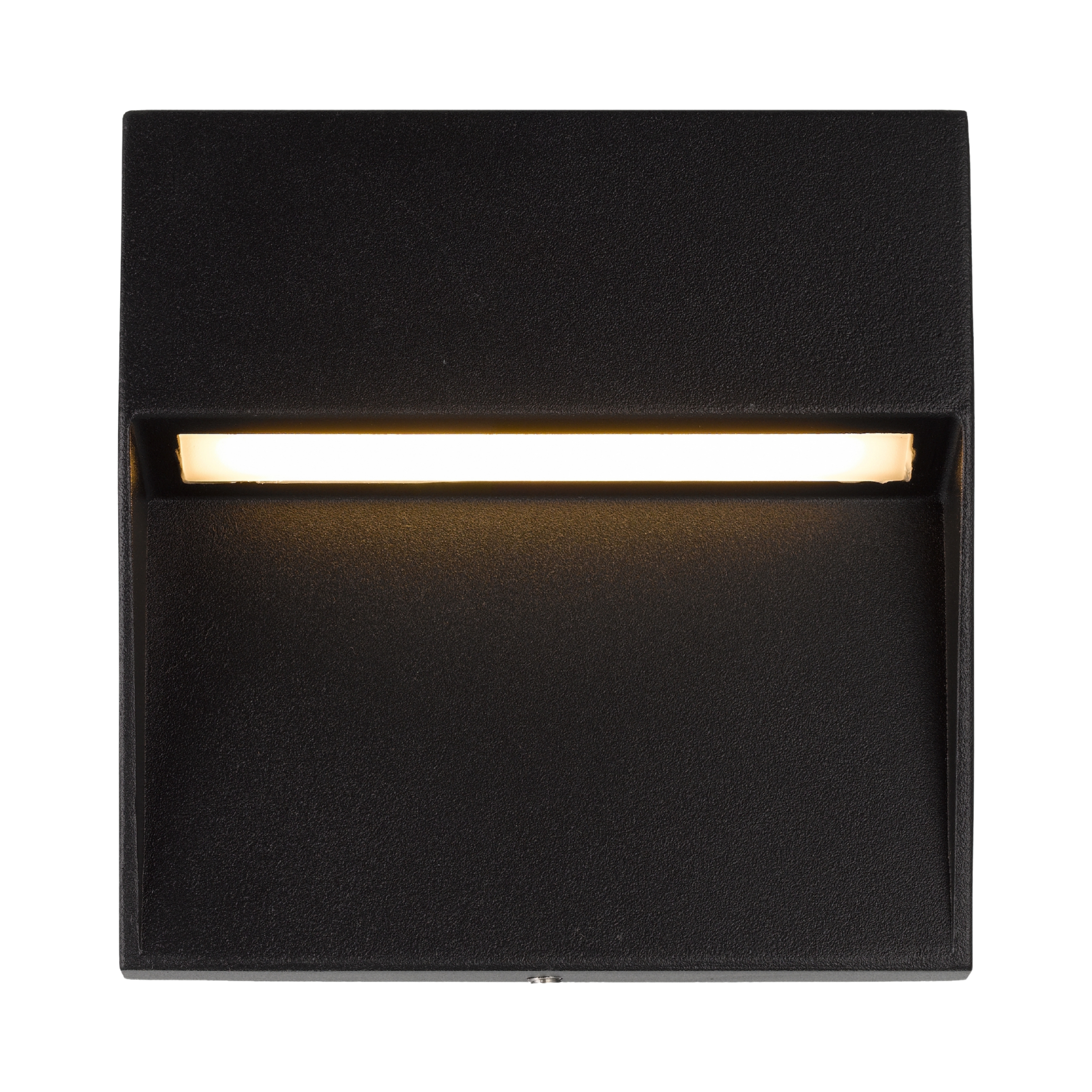 Toren Sand Black IP65 Low Voltage Square LED Wall Light