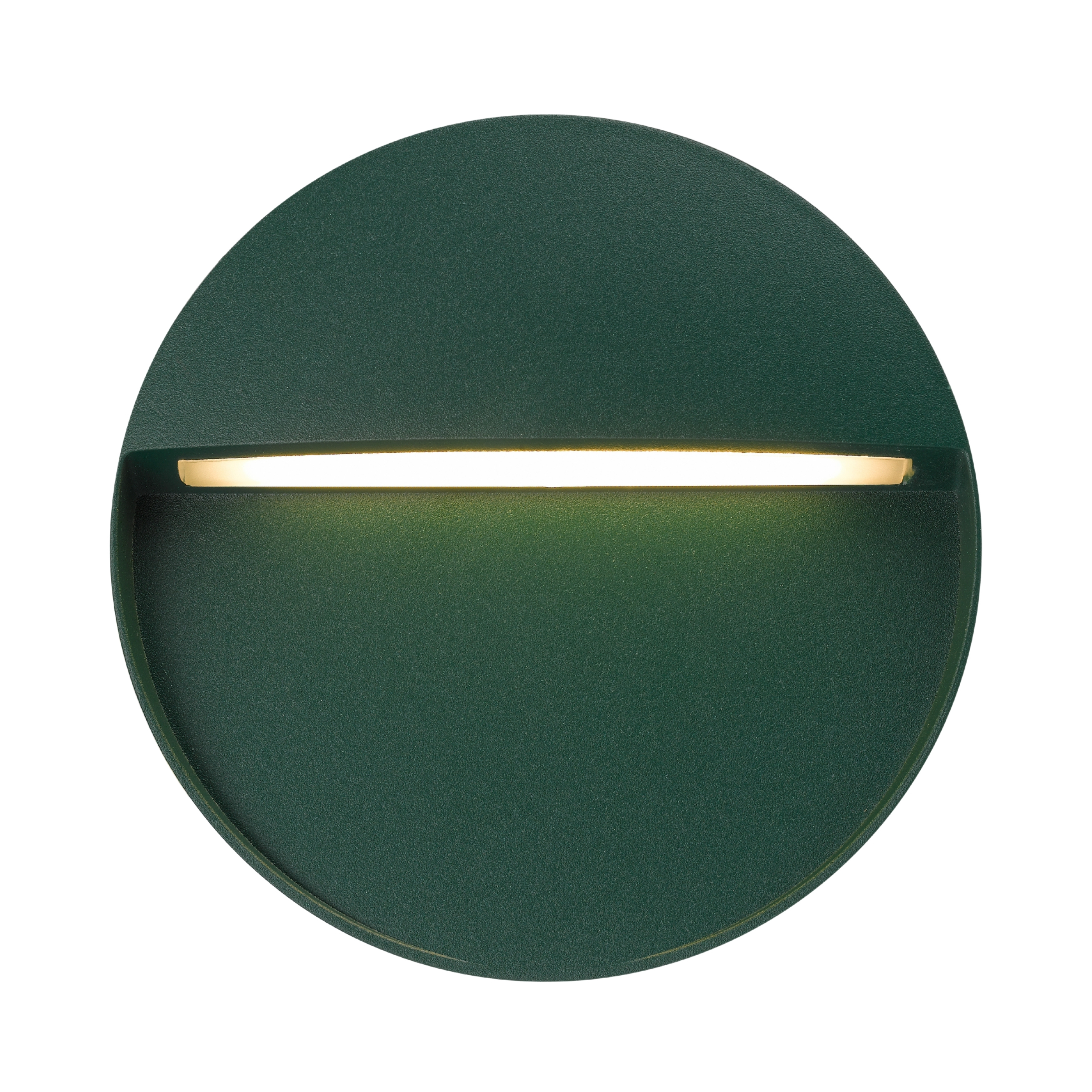 Toren Sand Green IP65 Low Voltage Round LED Wall Light