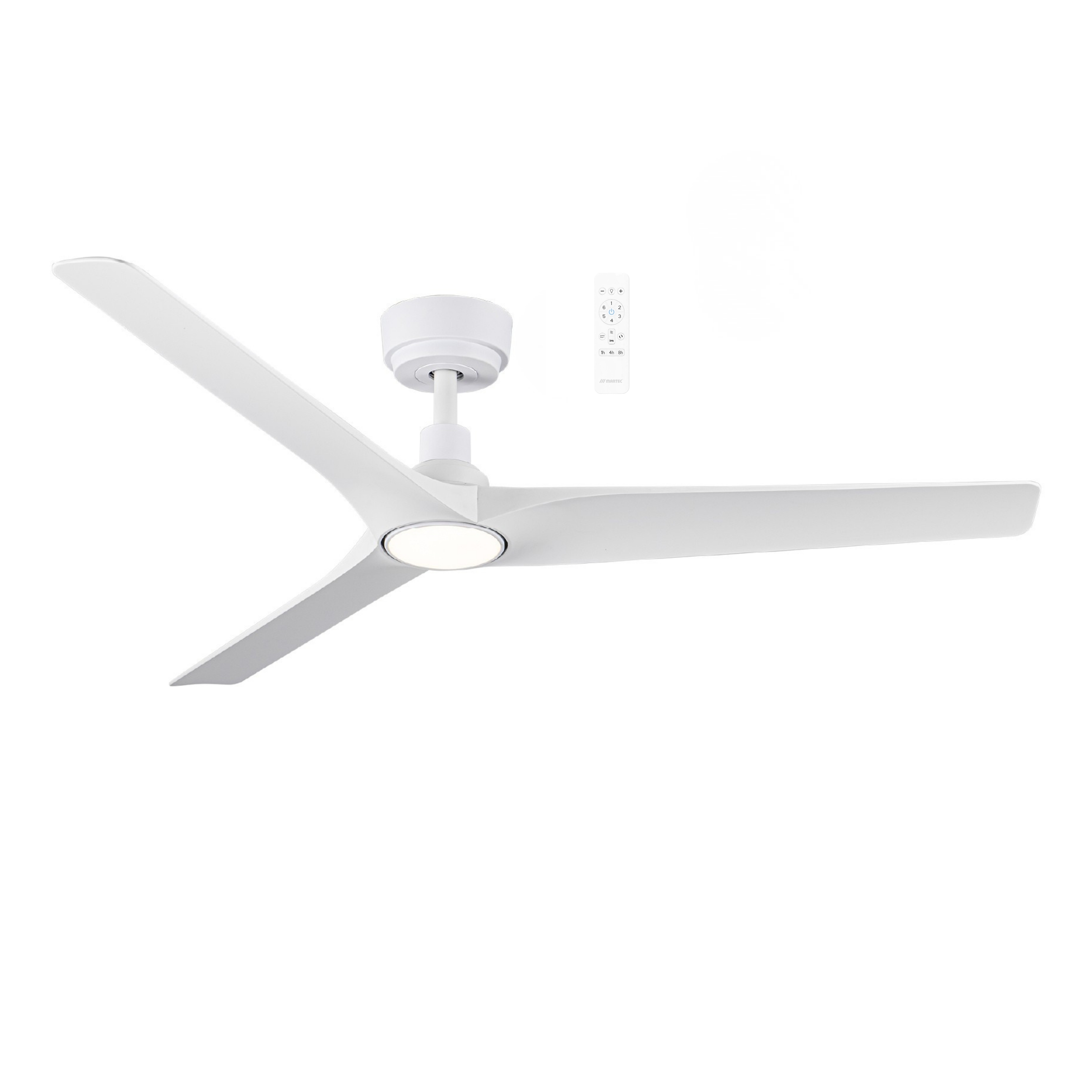 Cordoba 52 Smart DC Ceiling Fan with LED and Remote - Matt White