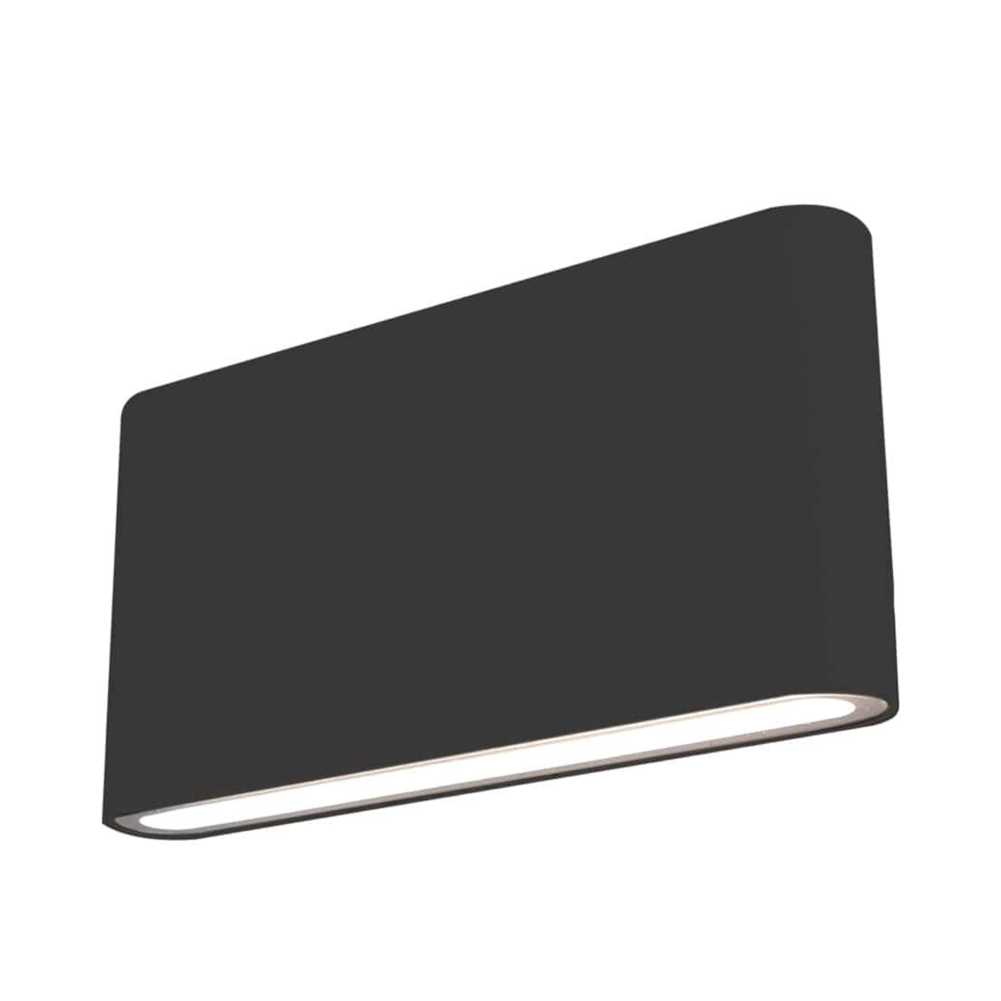 Integra 10W Tricolour LED Wall Light - Black