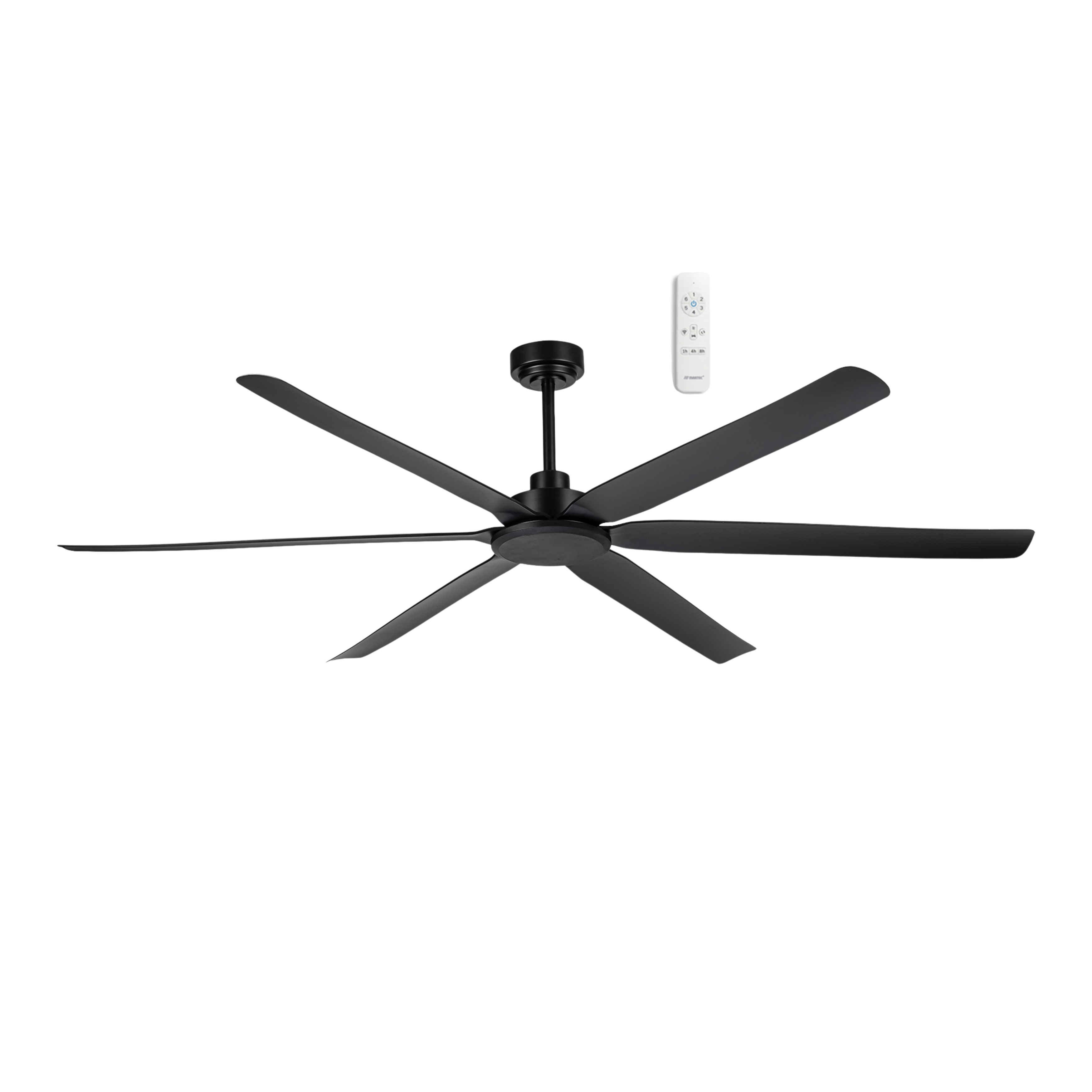 Osprey 80 Smart DC Ceiling Fan with Remote - Matt Black