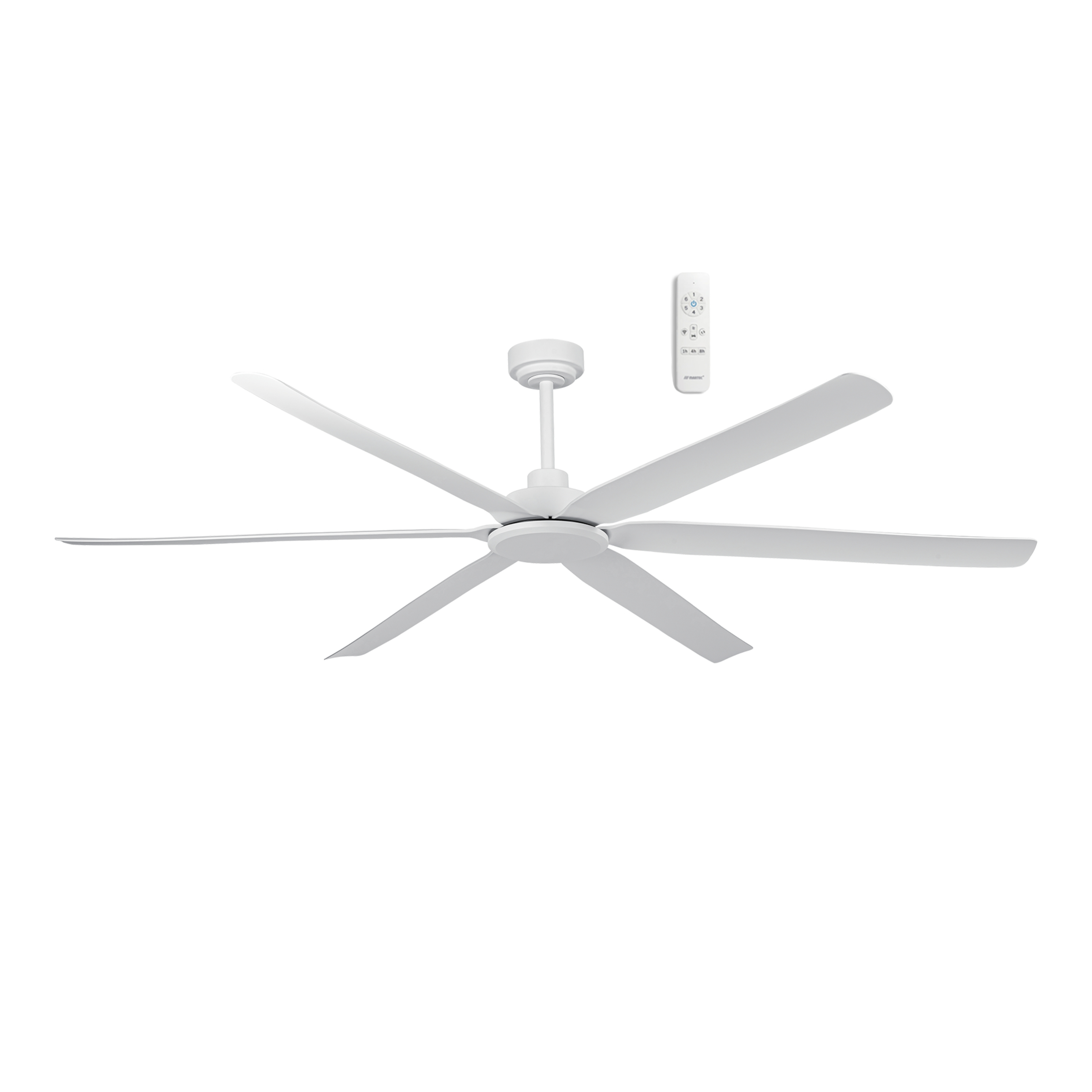 Osprey 80 Smart DC Ceiling Fan with Remote - Matt White