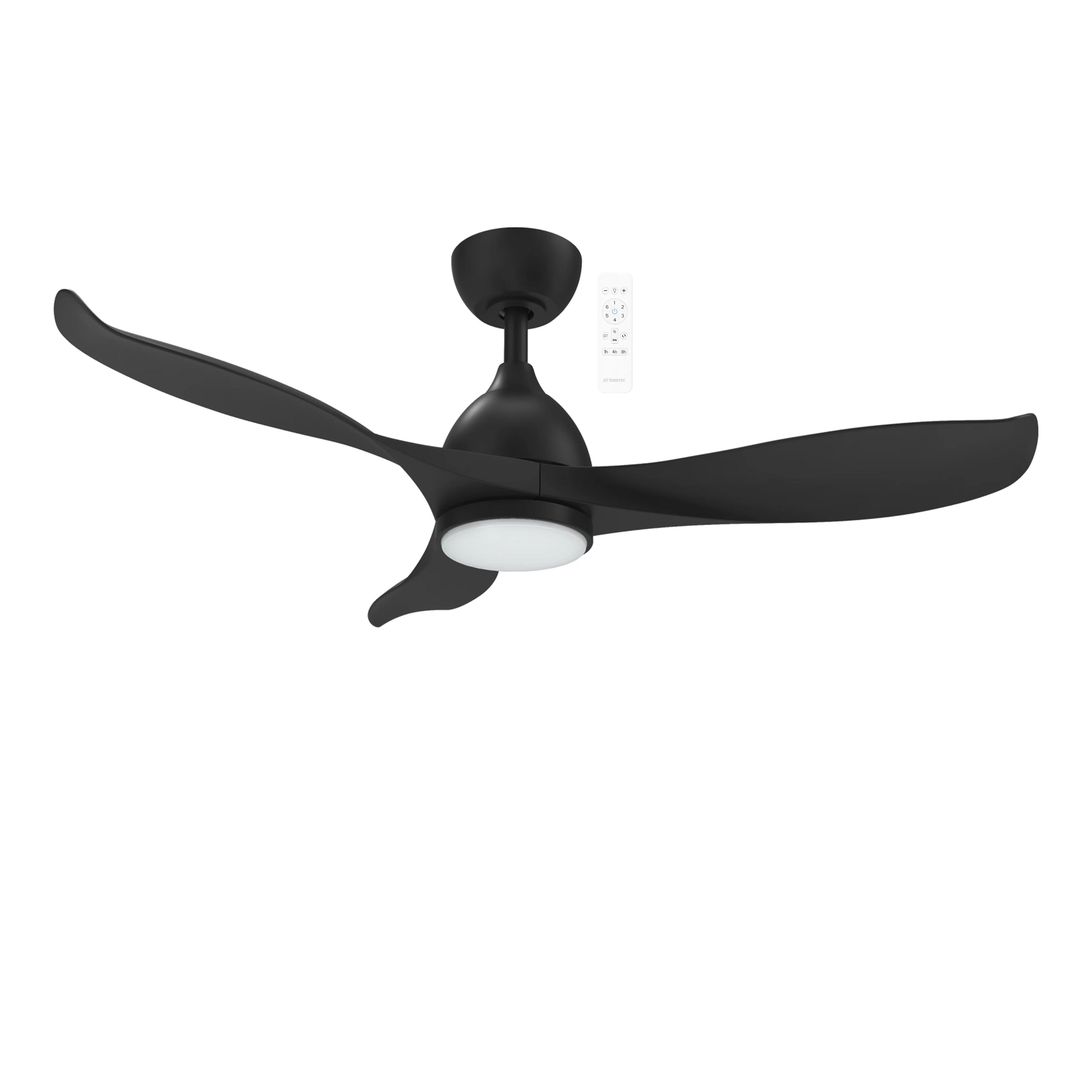 Scorpion Smart DC Ceiling Fan with LED and Remote - Matt Black