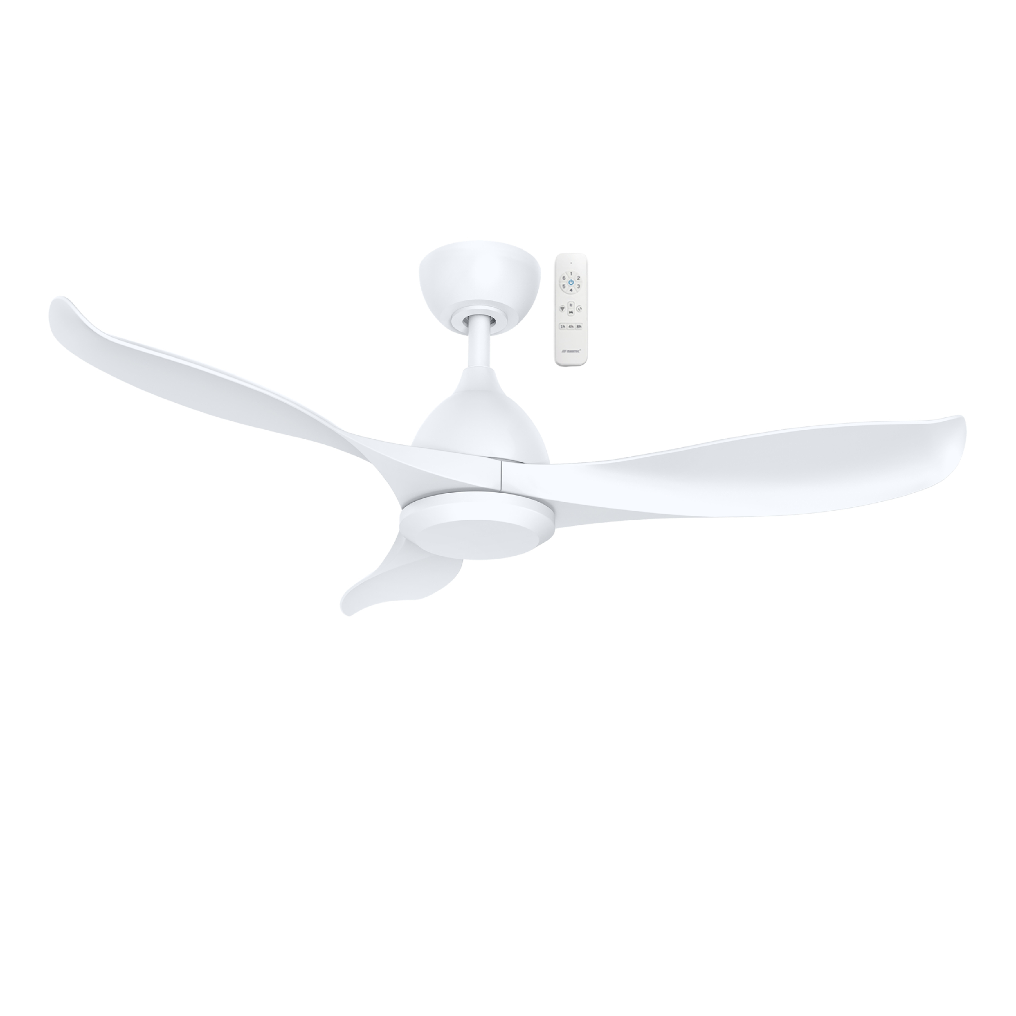 Scorpion Smart DC Ceiling Fan with Remote - Matt White