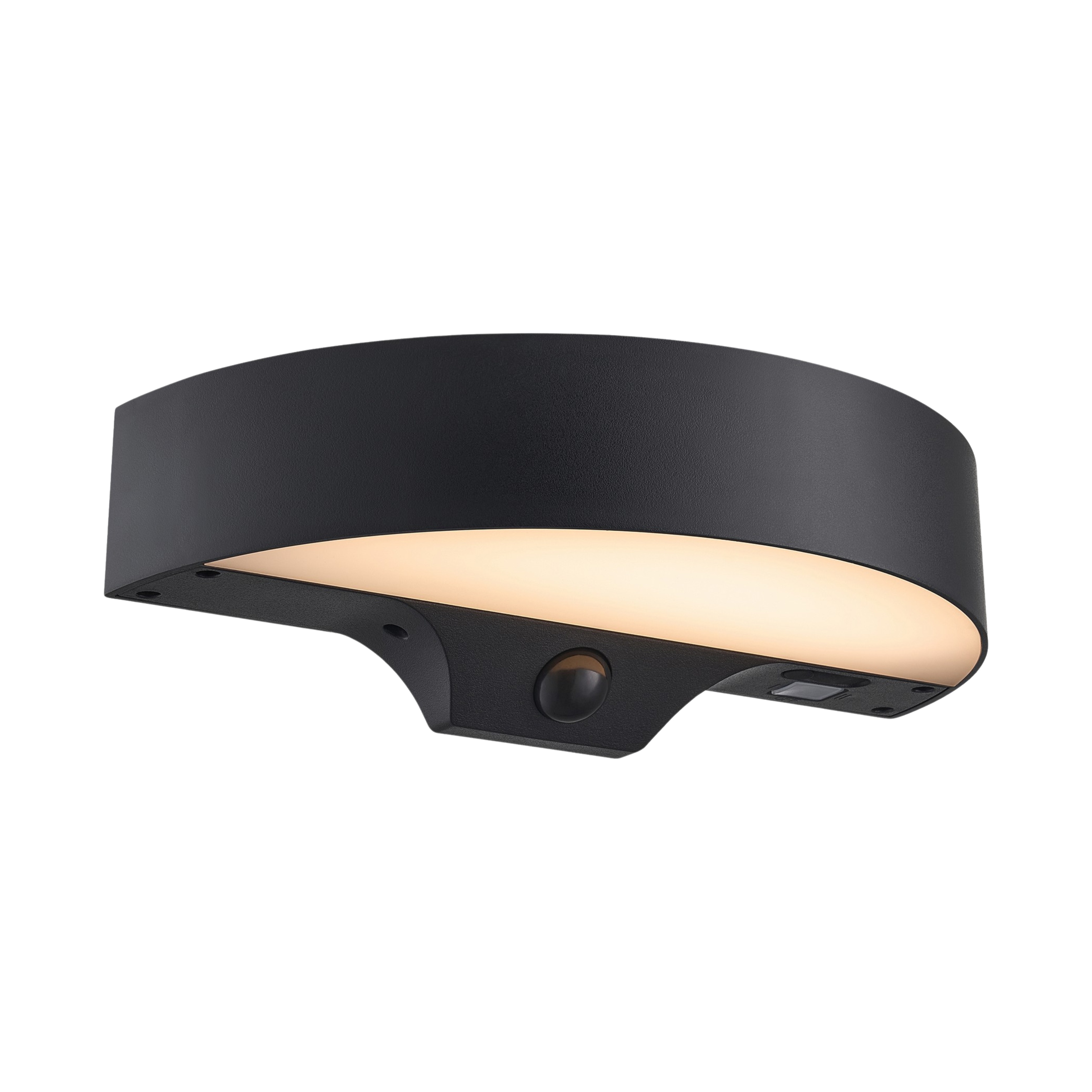 Monay IP44 Solar Round Dimmable LED Wall Light