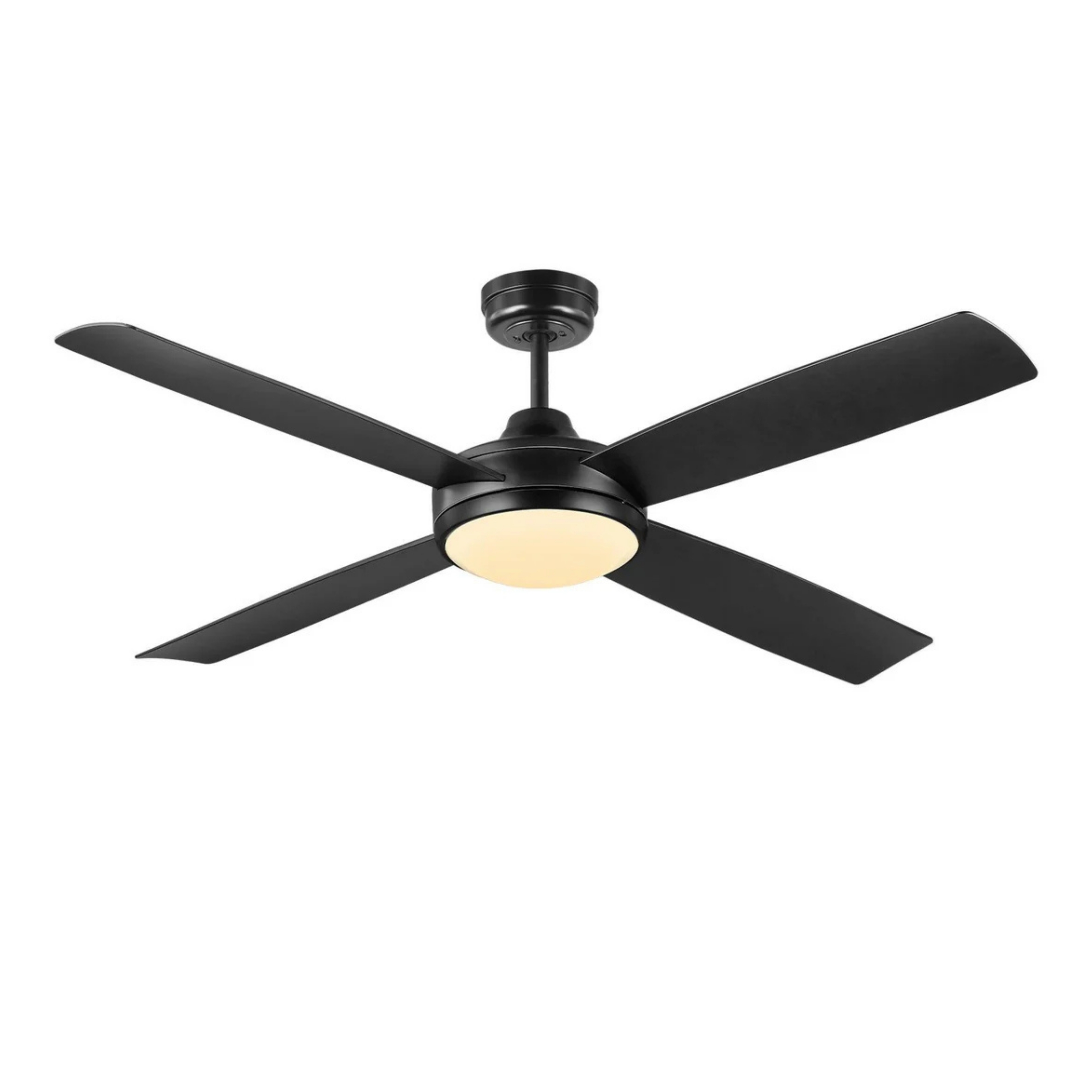 Airnimate 52 AC Ceiling Fan with LED - Black