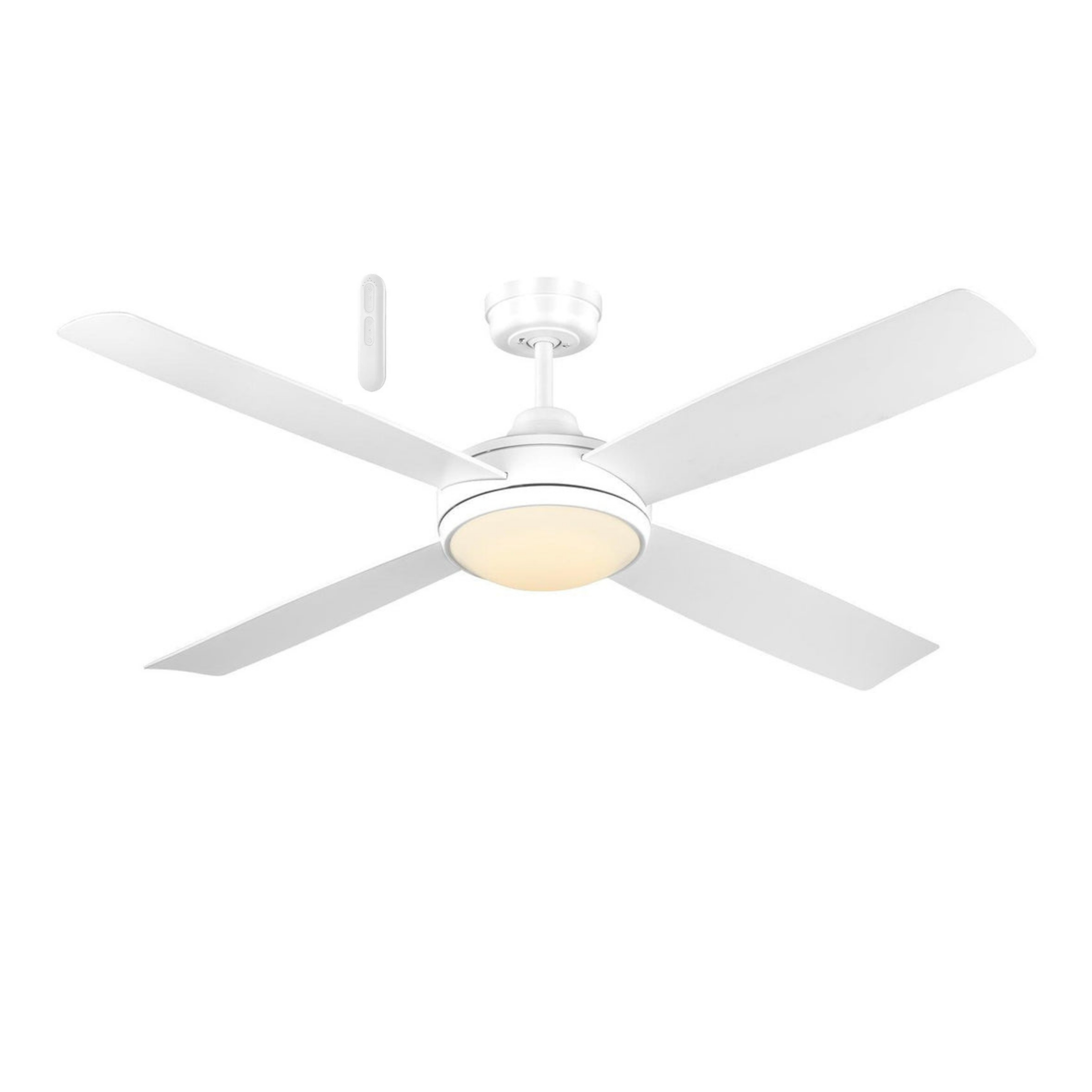Anova 52 Smart Wi-Fi DC Ceiling Fan with LED and Remote - White