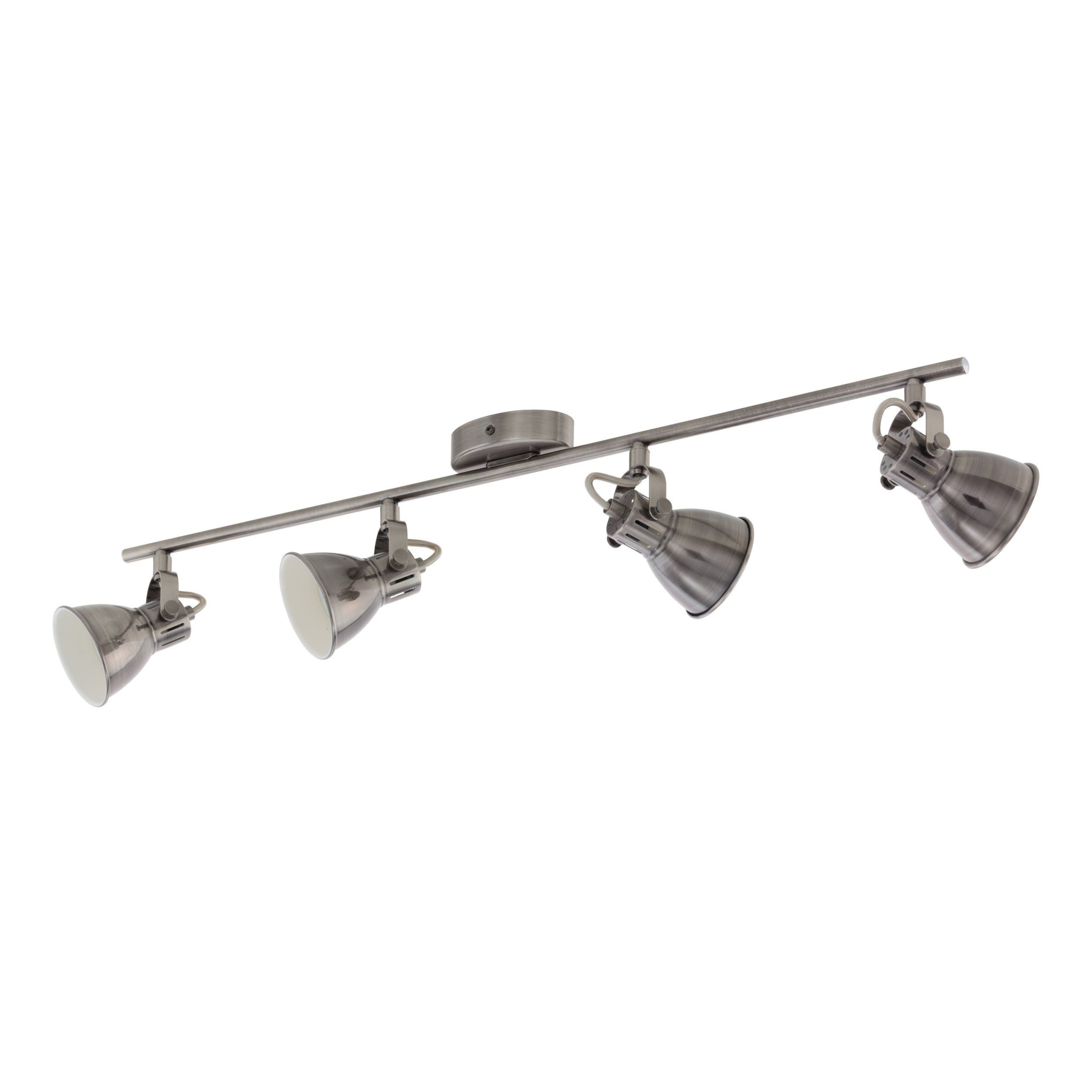 Seras Antique Nickel Indoor Tetra Spot Light