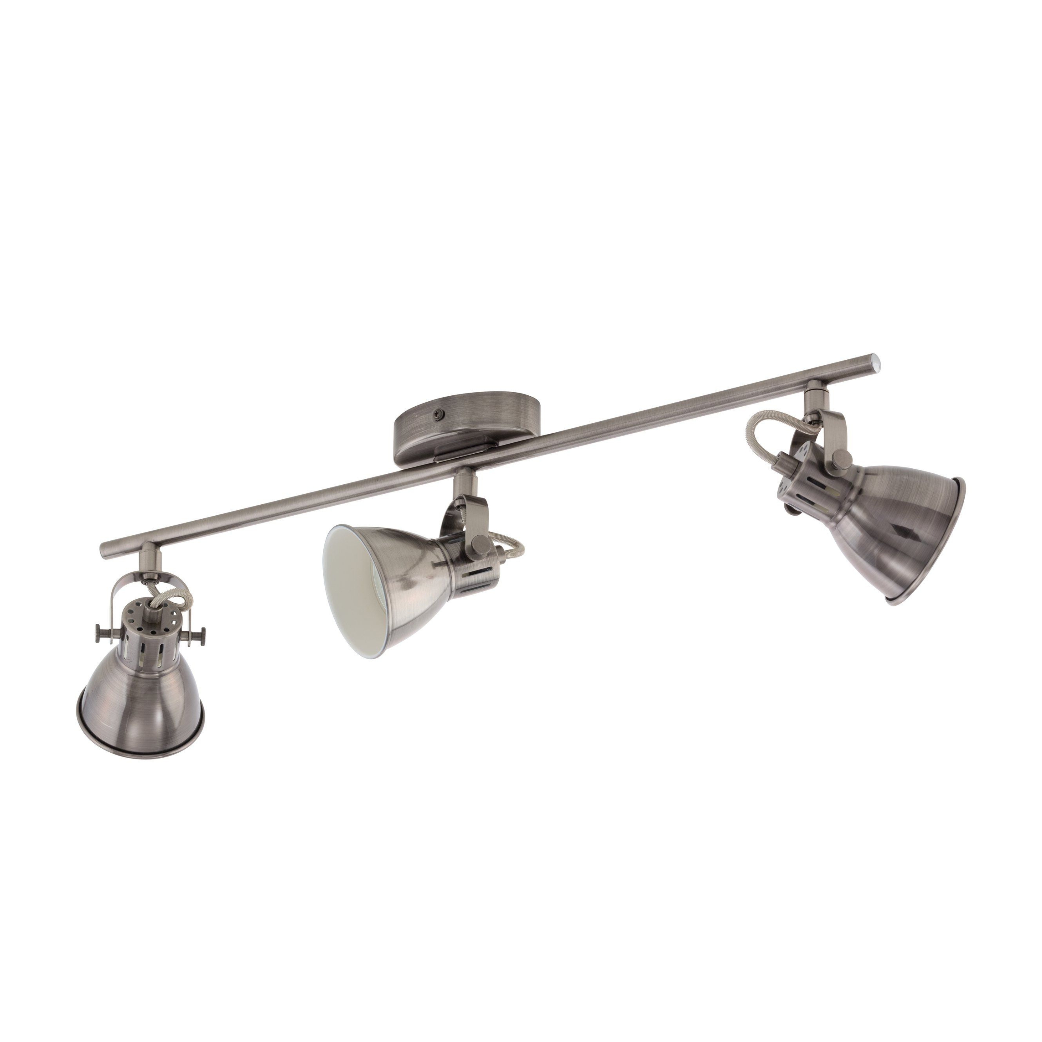 Seras Antique Nickel Indoor Trio Spot Light