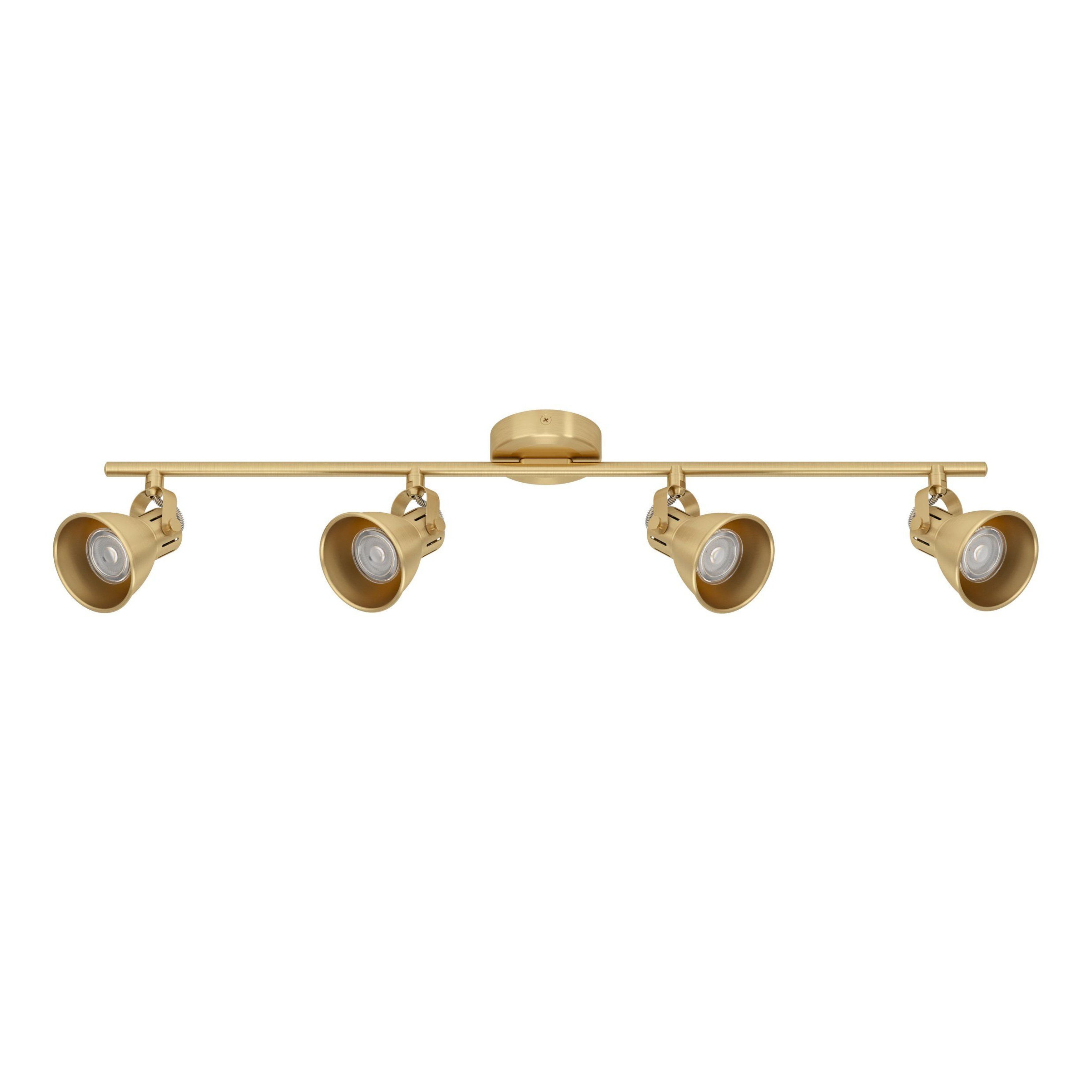 Seras Matt Brass Indoor Tetra Spot Light