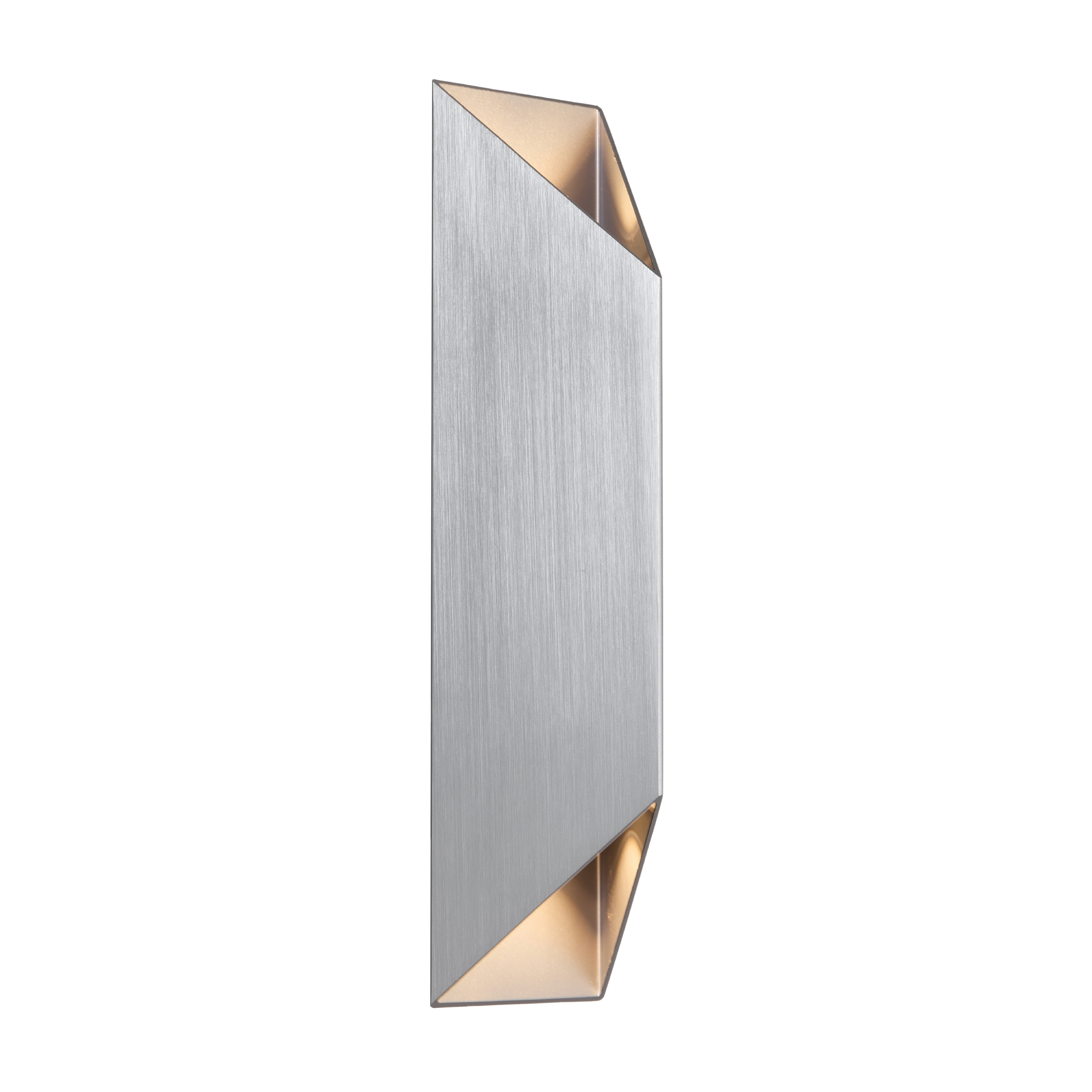 McWay IP44 Contemporary LED Wall Light - Silver