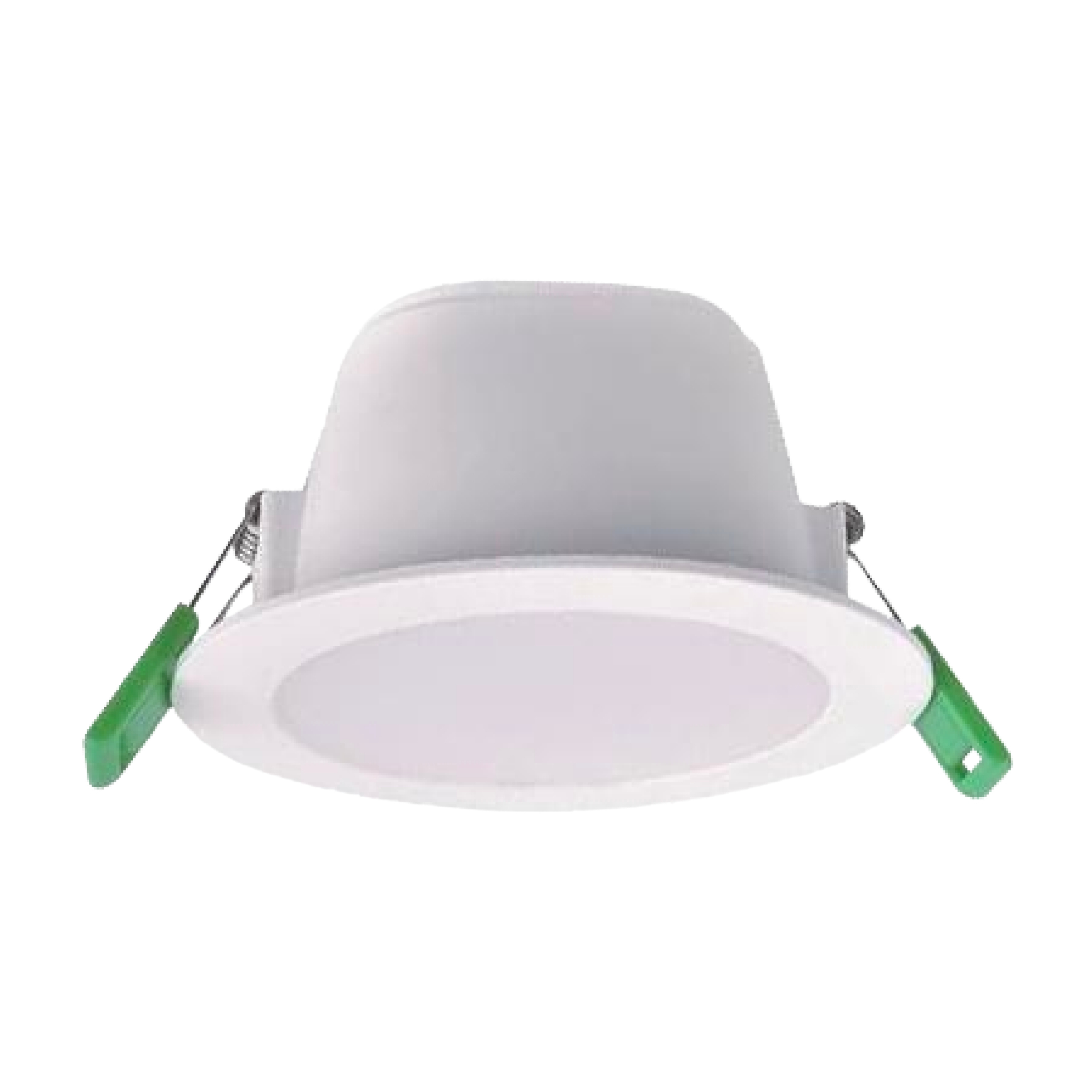 Qui 10W IP44 Step Dimmable 3CCT LED Downlight - White