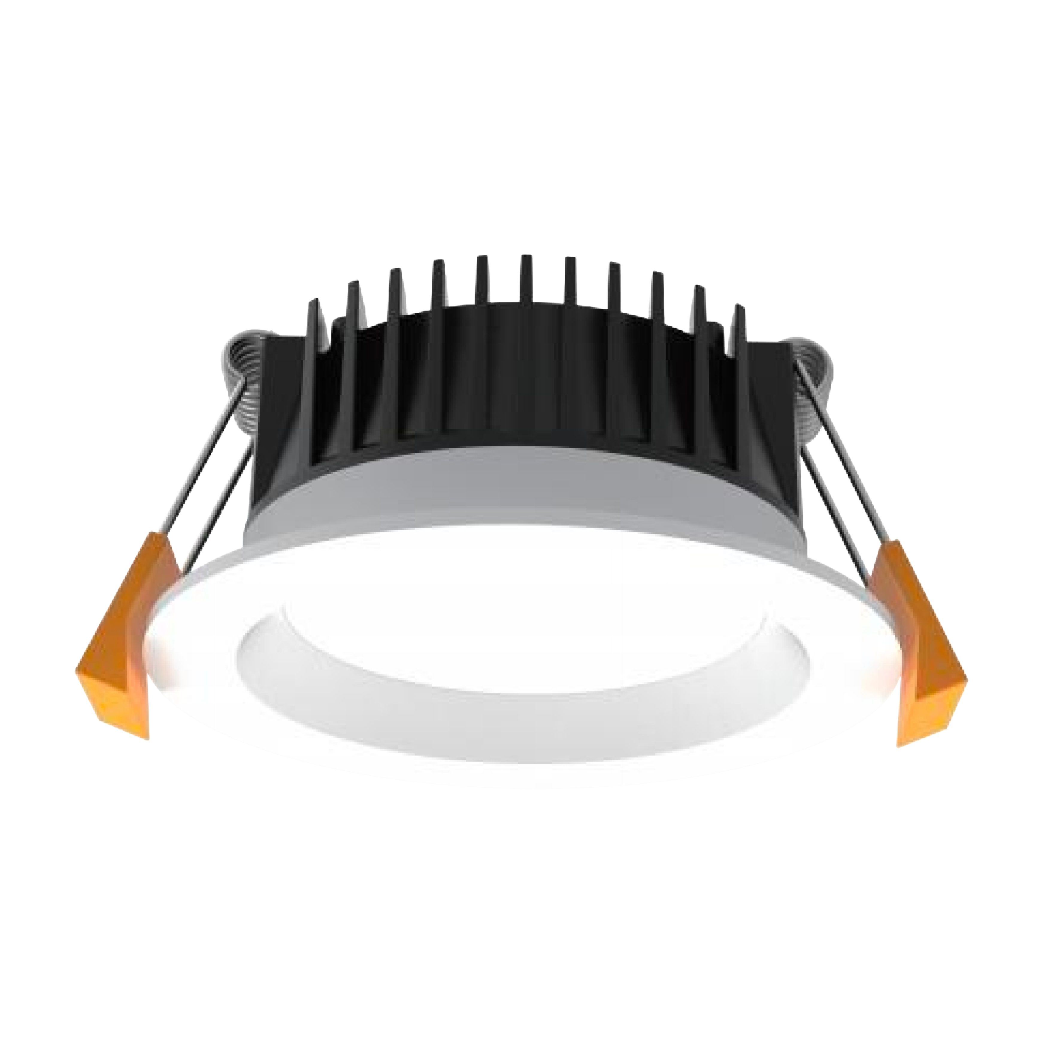 Rin IP54 Dimmable Recessed Face 5CCT LED Downlight - White