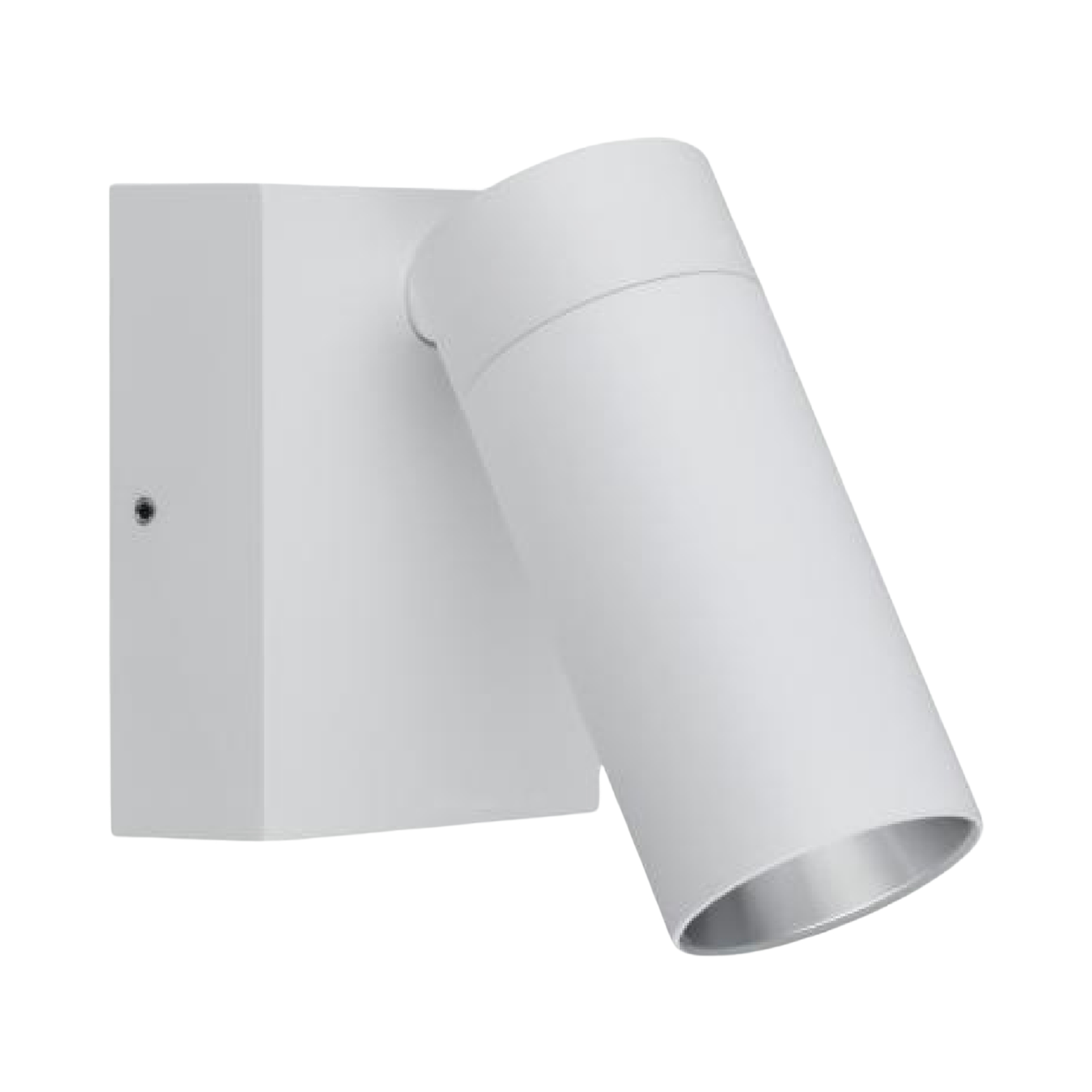 Juju IP65 Adjustable Solo Spot Wall Light - White