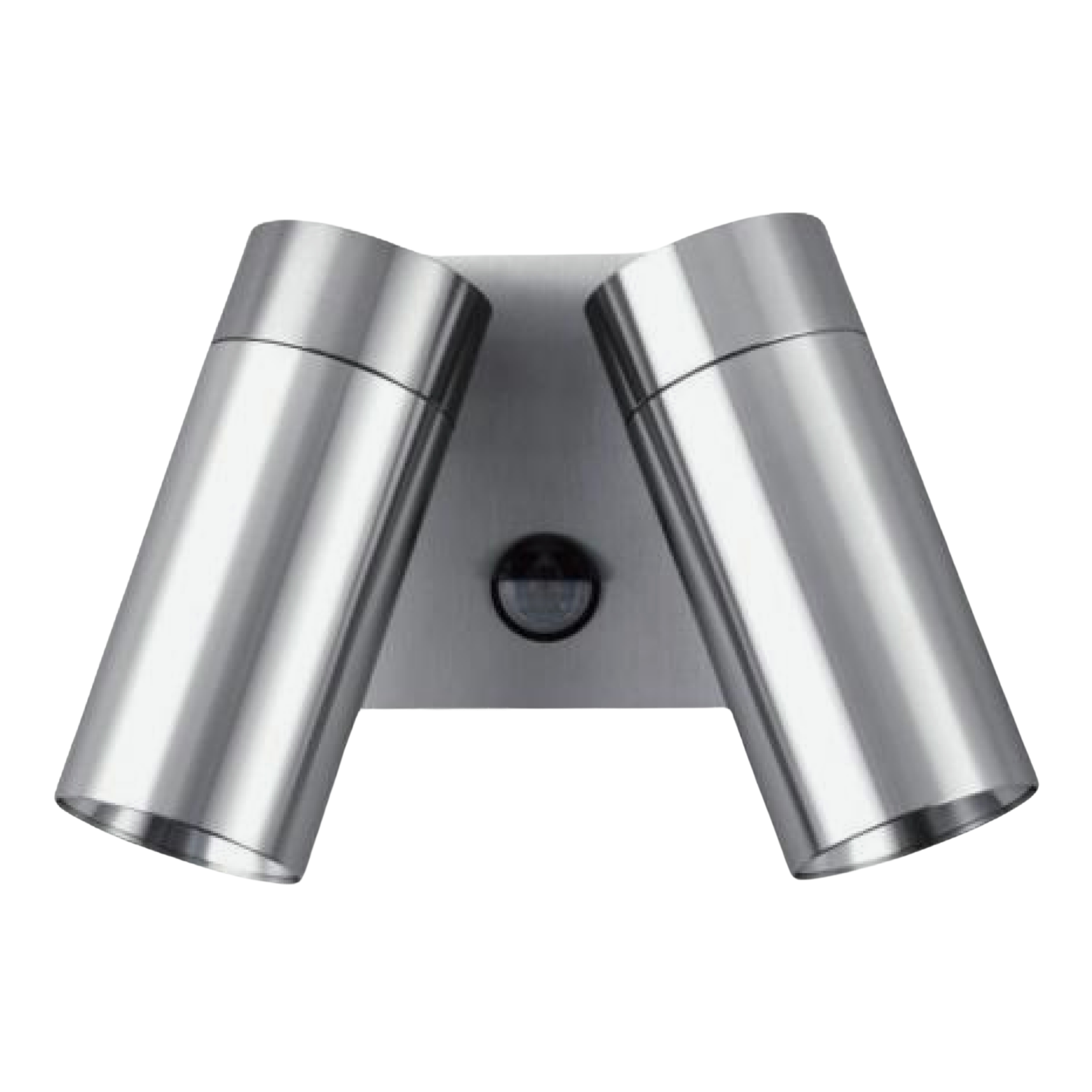 Juju IP65 Adjustable Twin Wall Light with Sensor - Titanium