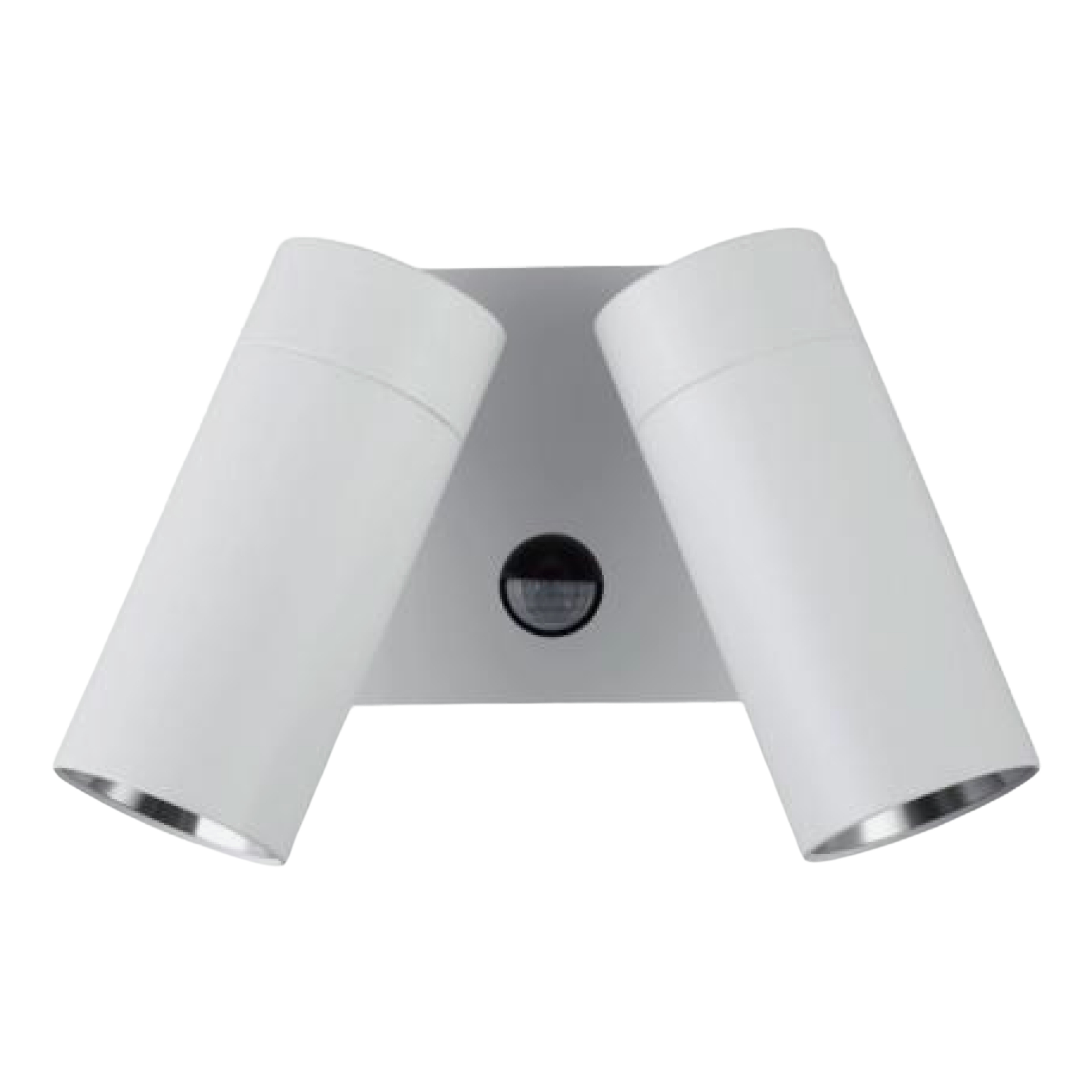 Juju IP65 Adjustable Twin Wall Light with Sensor - White