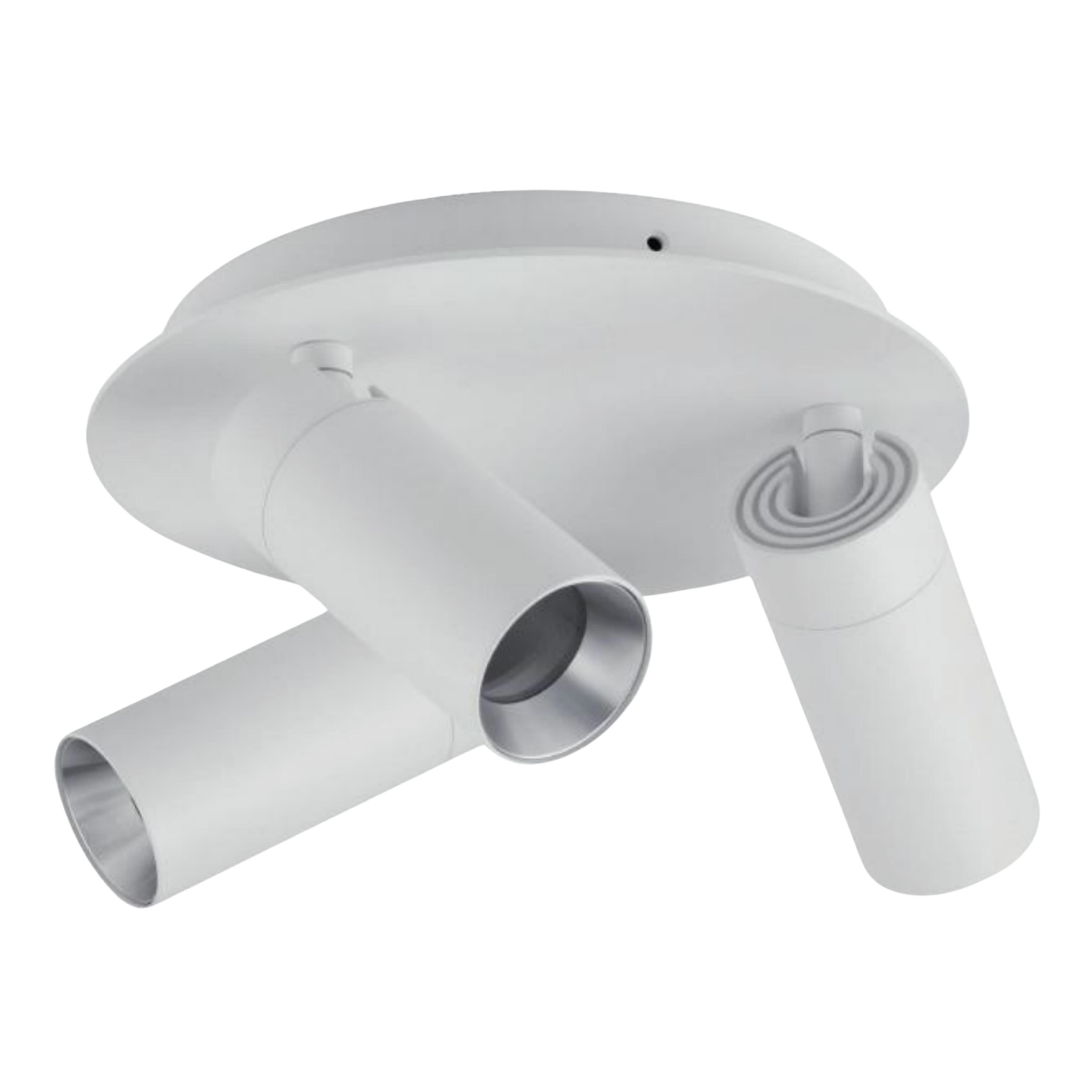 Lune IP65 Adjustable Triple Head Spot Ceiling Light - White