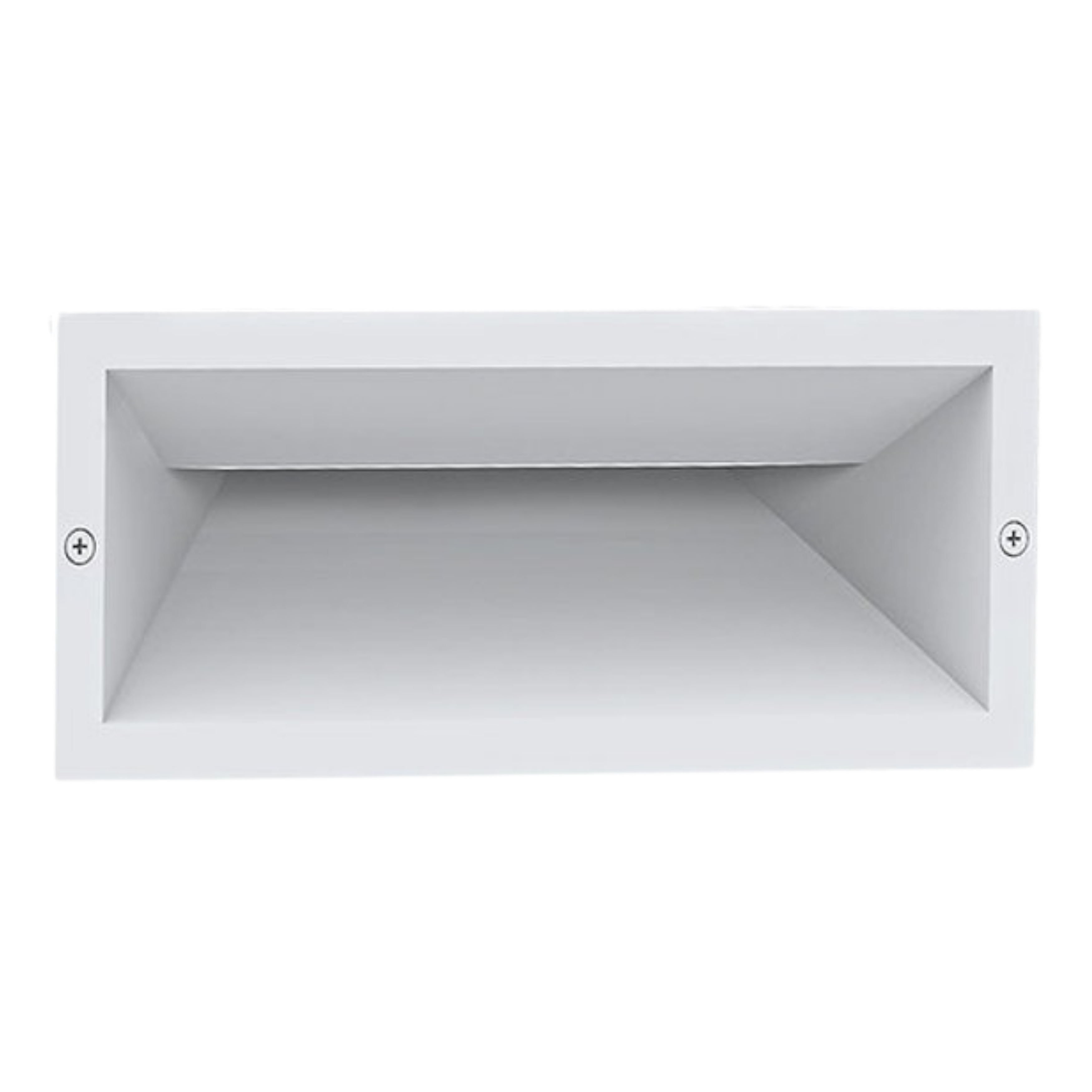 Roza IP65 3CCT LED Brick Wall Light - White