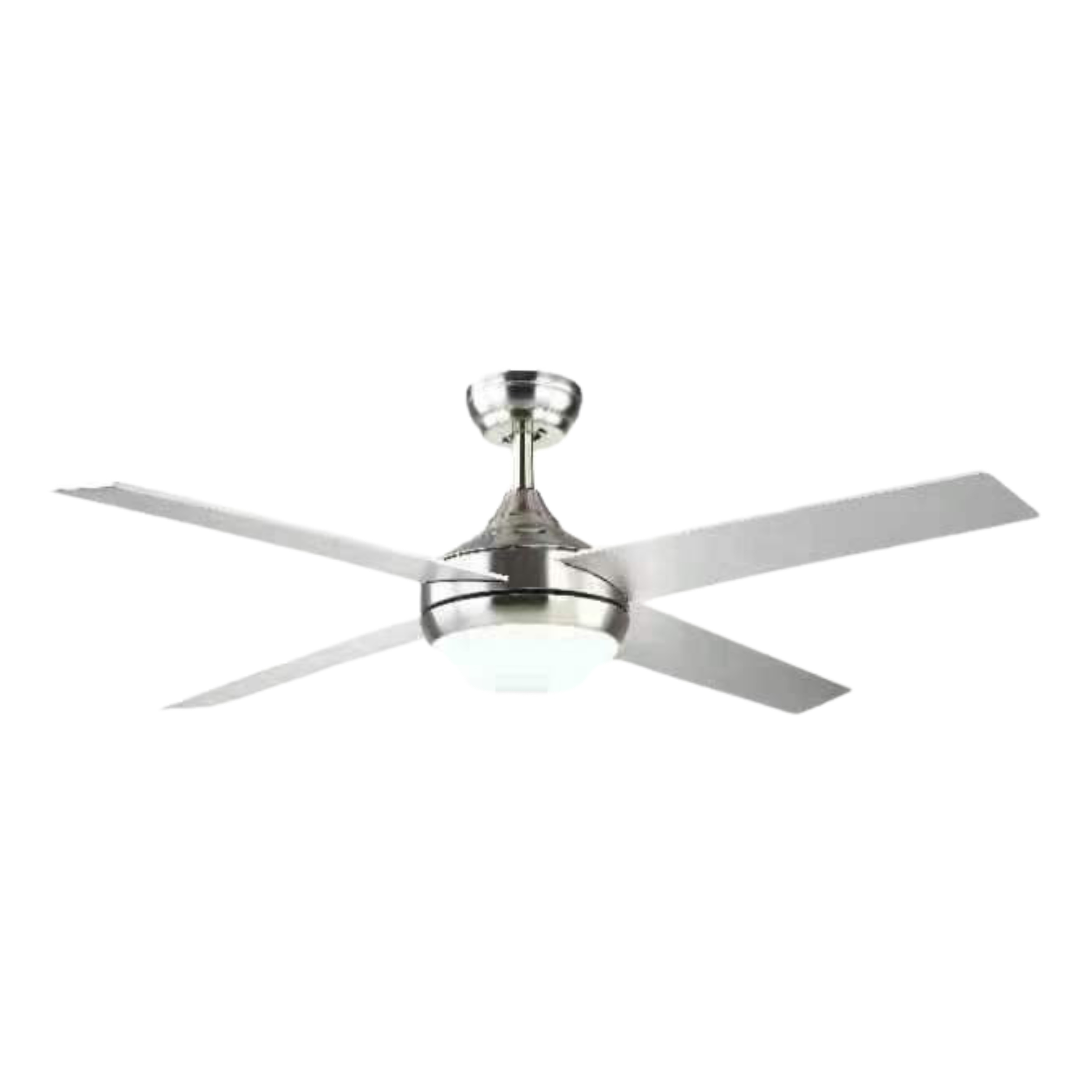 Jimmy 52 65W AC Ceiling Fan with 3CCT LED - Silver