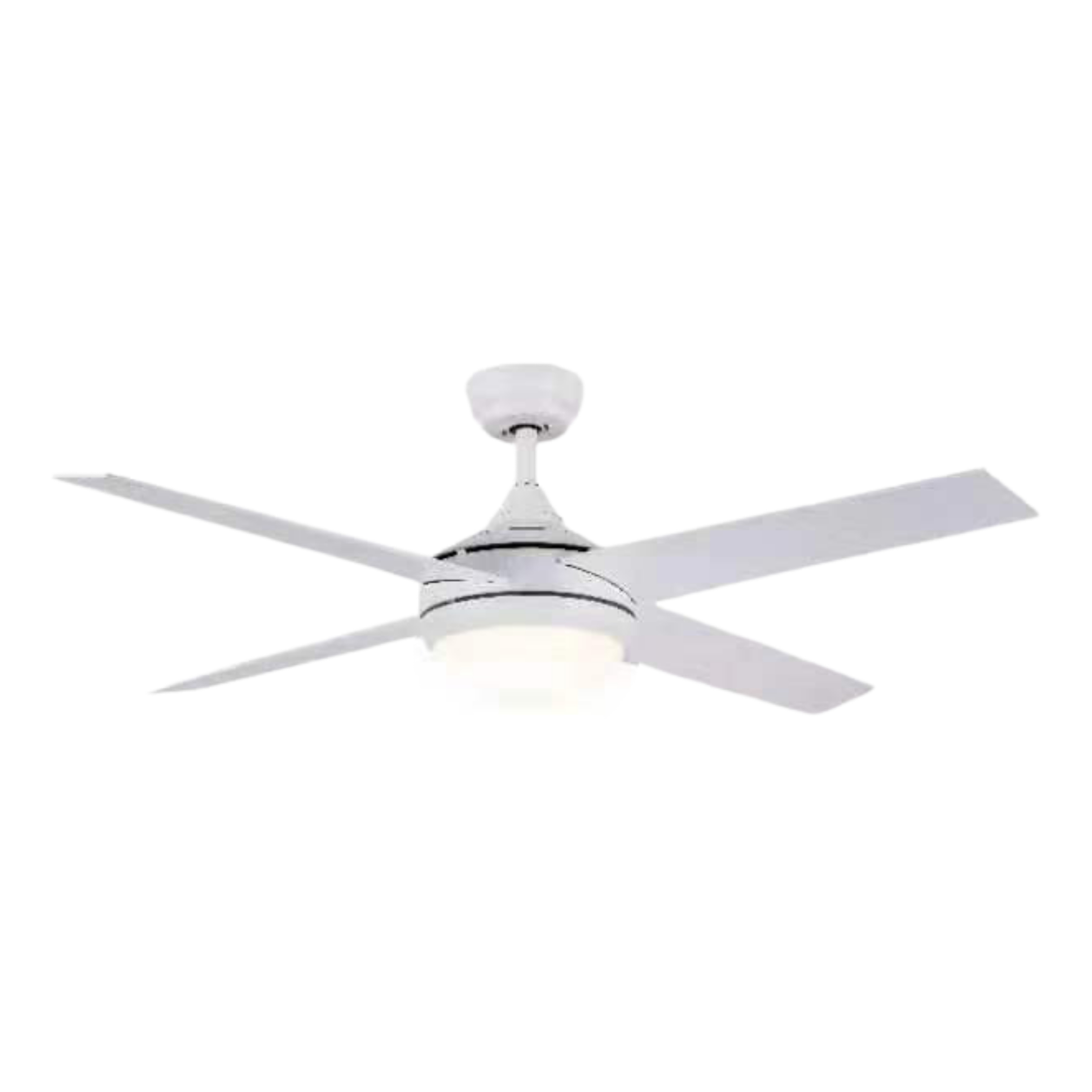 Jimmy 52 65W AC Ceiling Fan with 3CCT LED - White