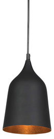 Rio Black Gold Pendant Light