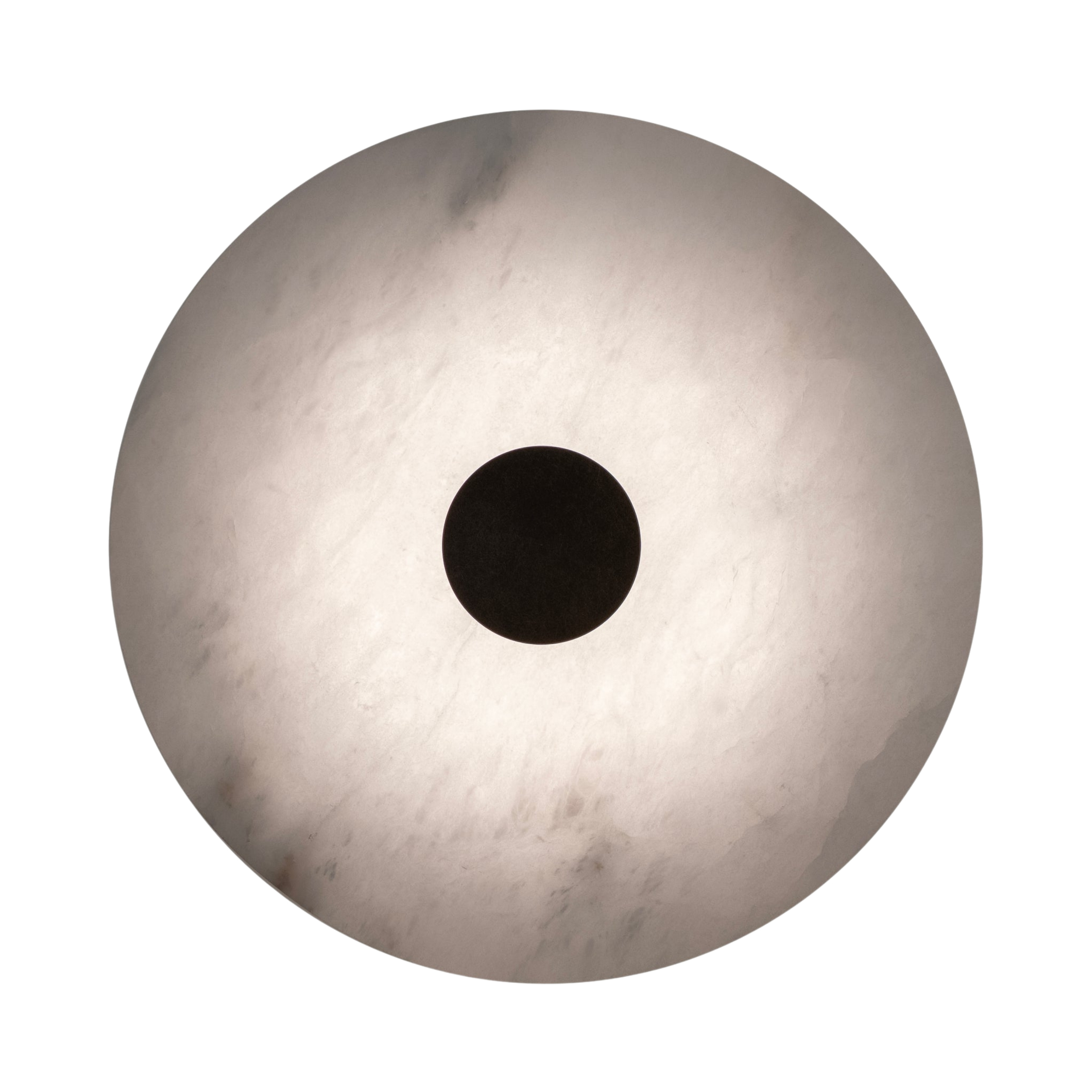 Xana Circular LED Wall Light - Dark Coffee