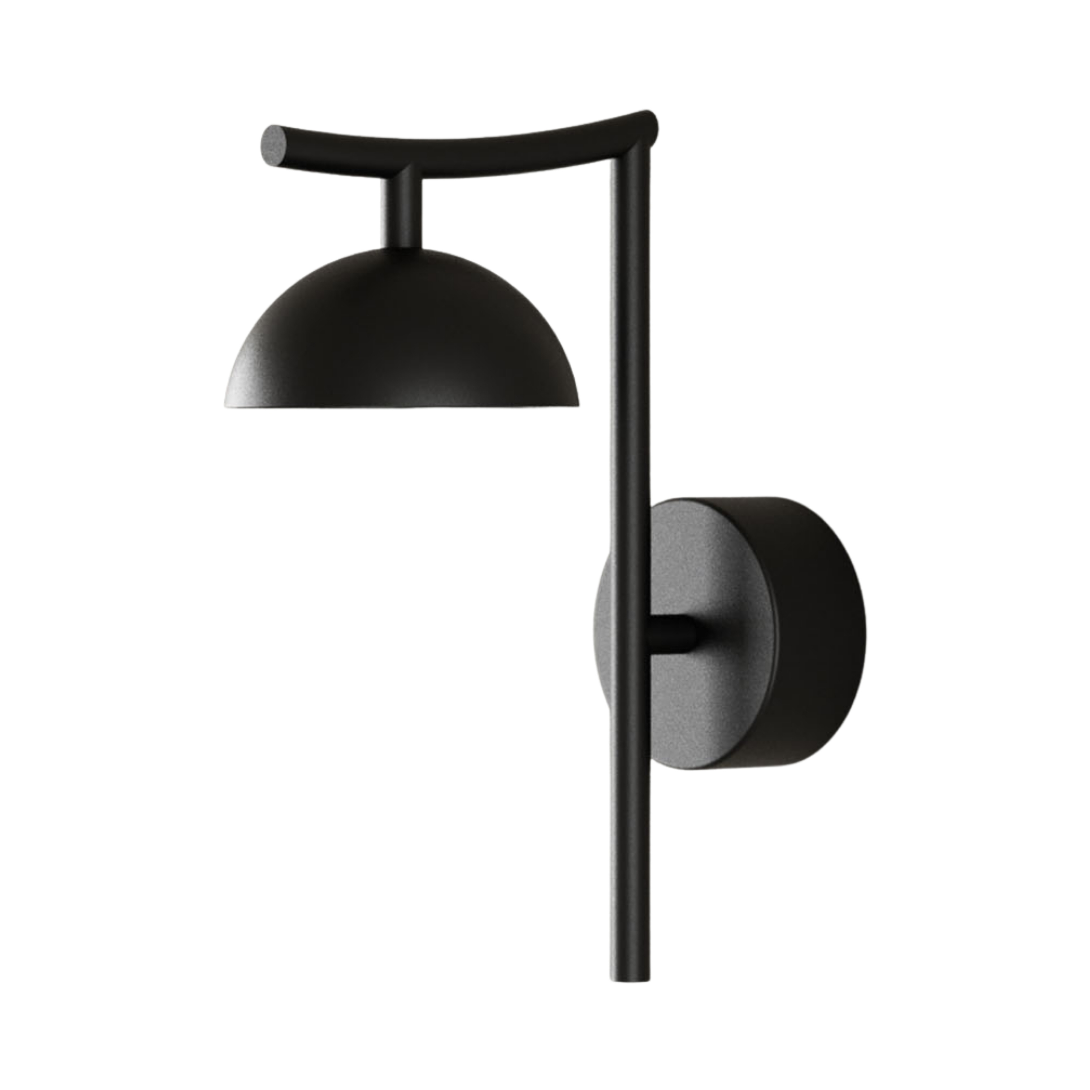 Tana Minimalist LED Wall Light - Matt Black