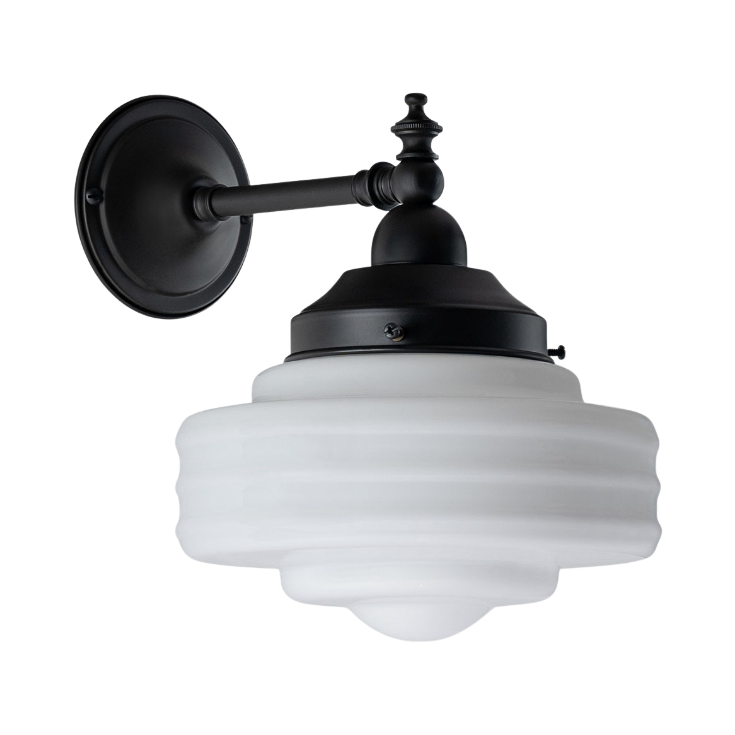 Bentleigh Opal Matt Wall Light - Patina