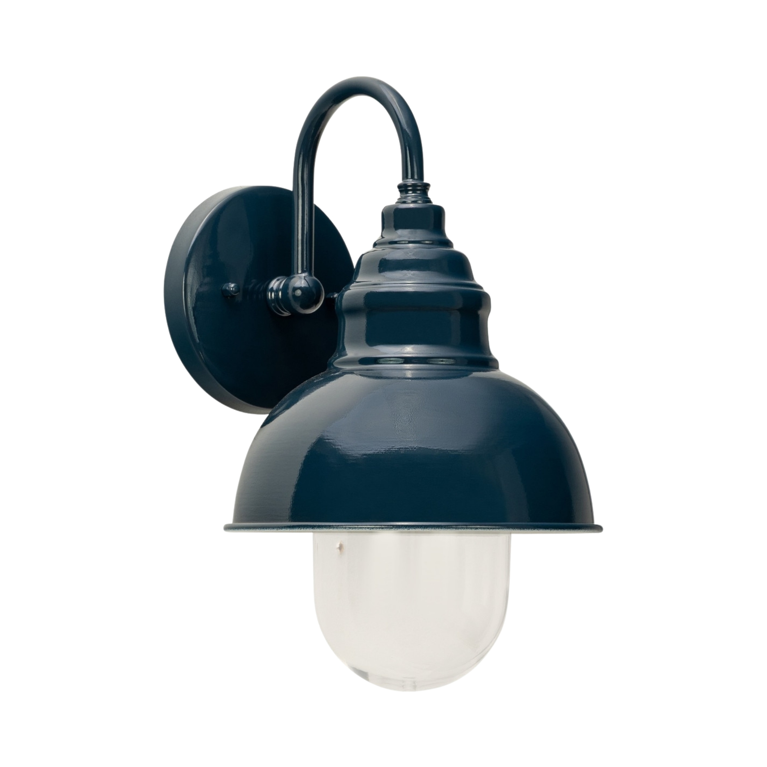Parkway IP44 Barn Wall Light - French Blue