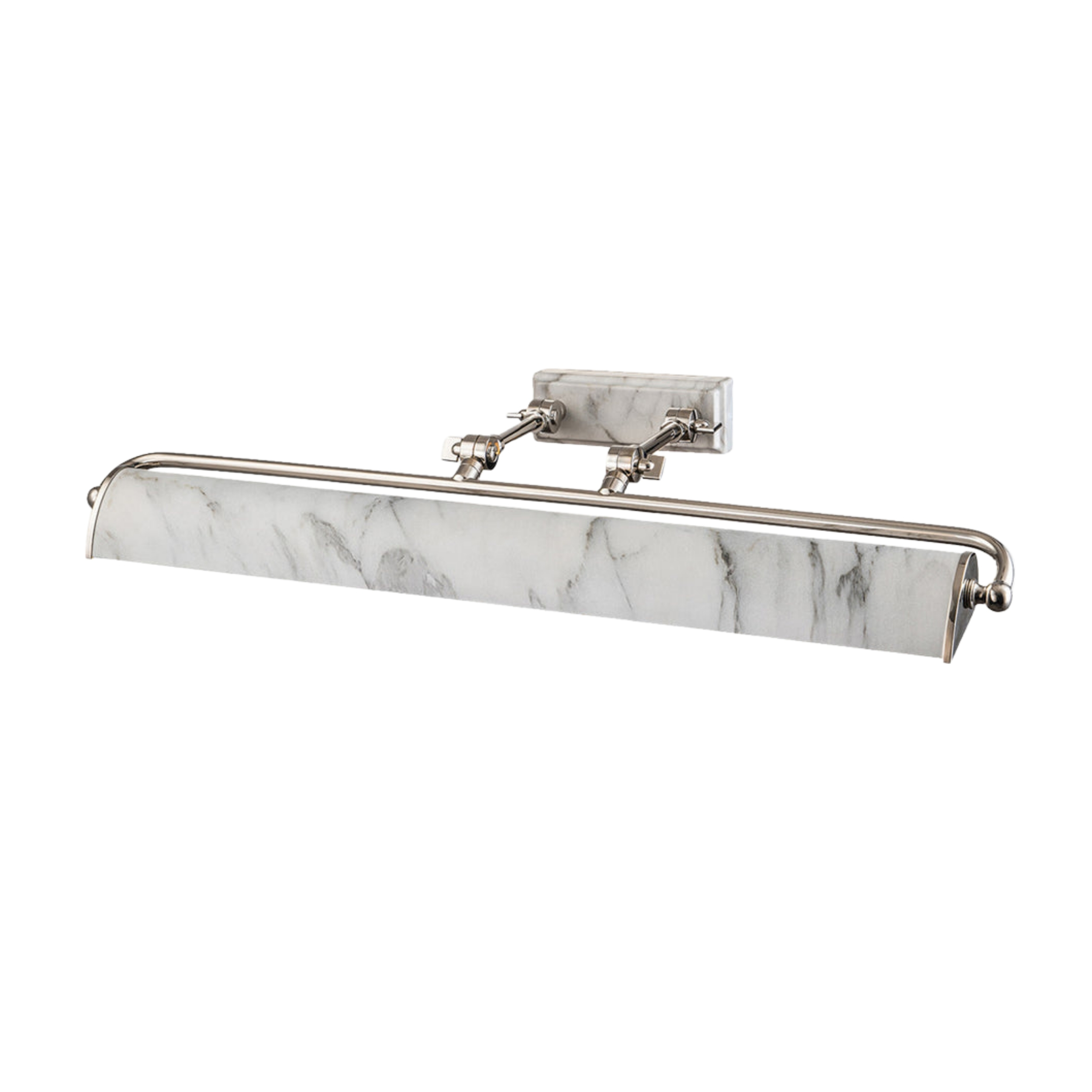 Winchfield Gallery Picture Wall Light - Marble & Nickel