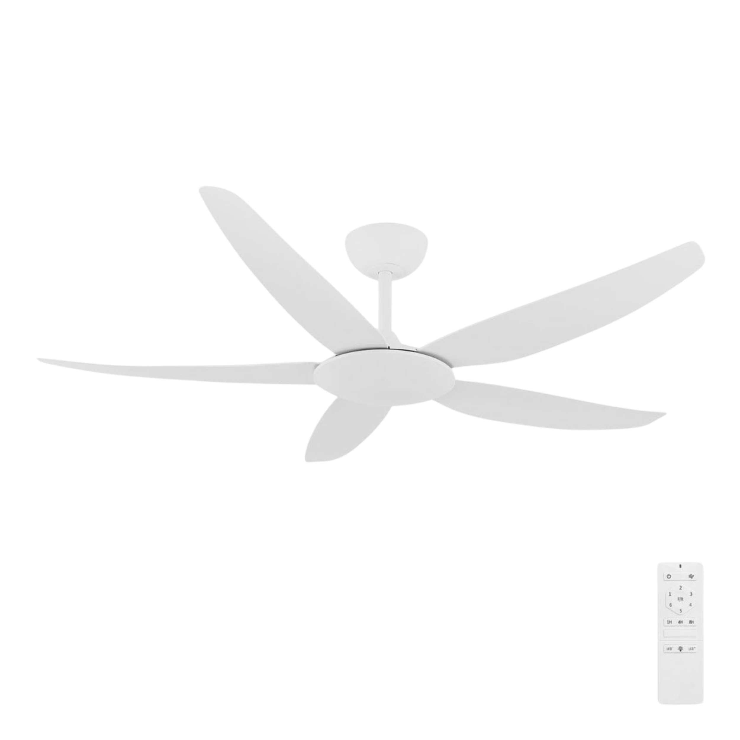 Amari II 56 DC Ceiling Fan - White
