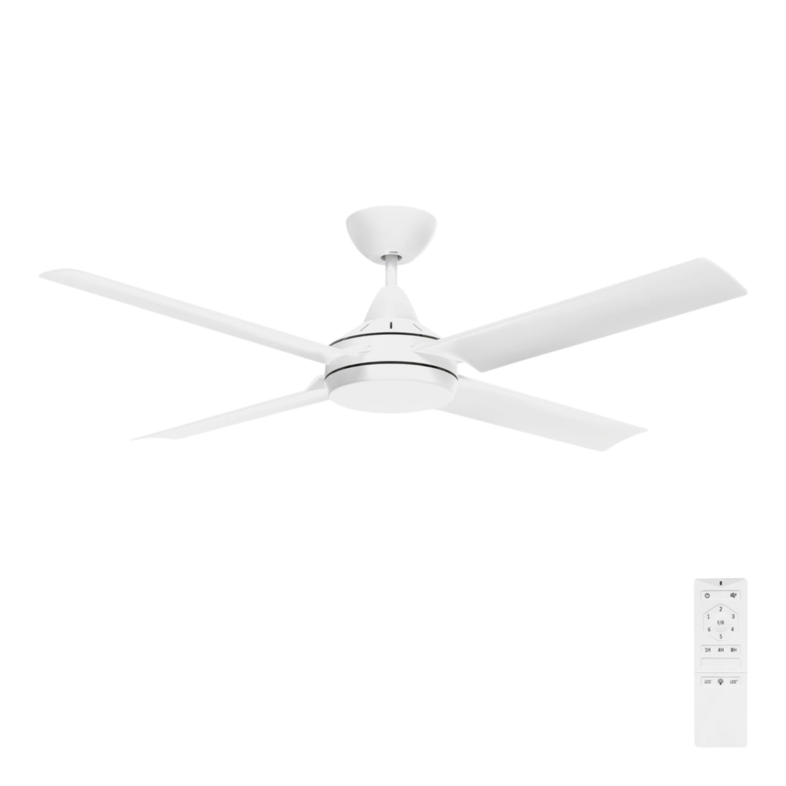 Cairns 48 DC Ceiling Fan - White