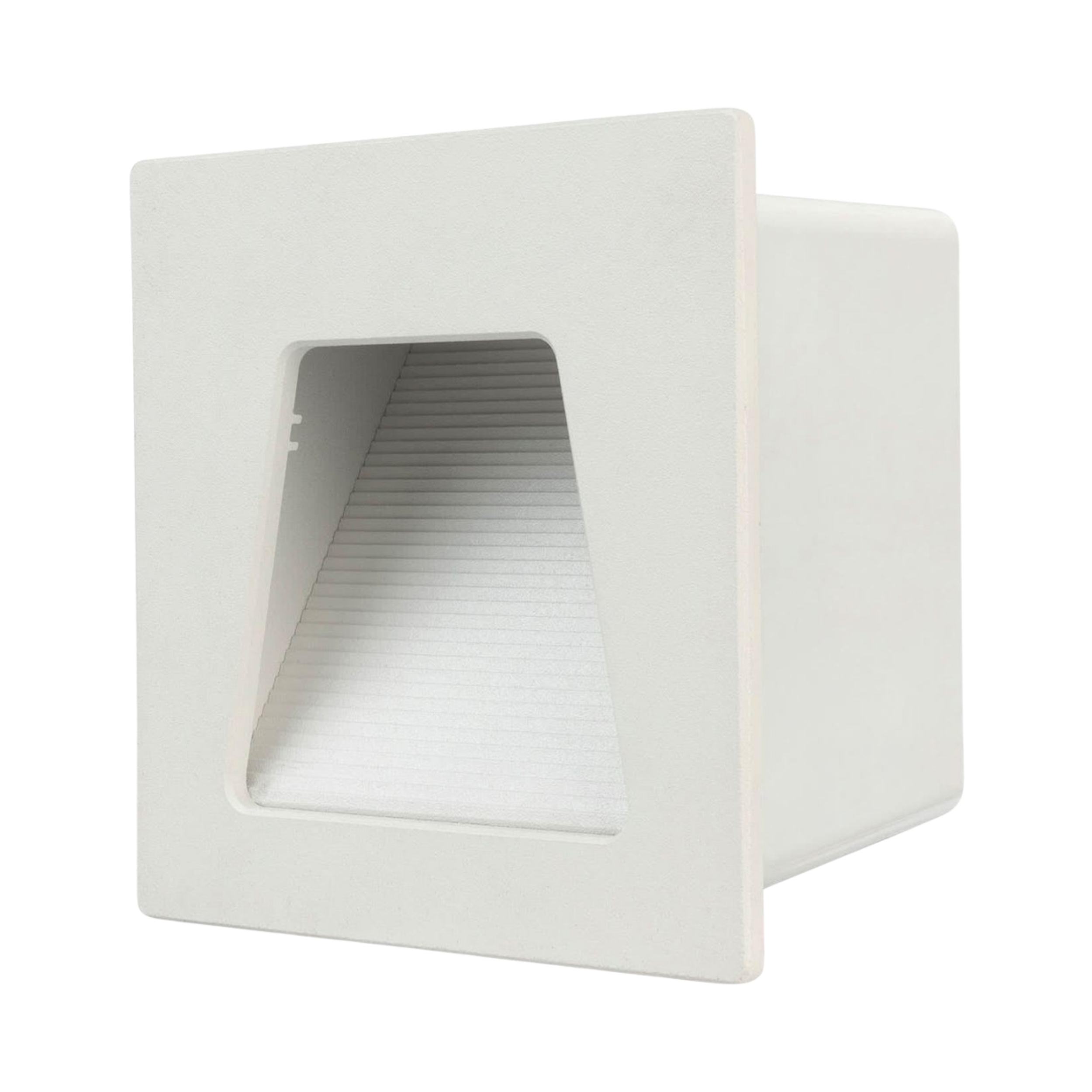 Evelyn Dimmable LED Square Step Light - White