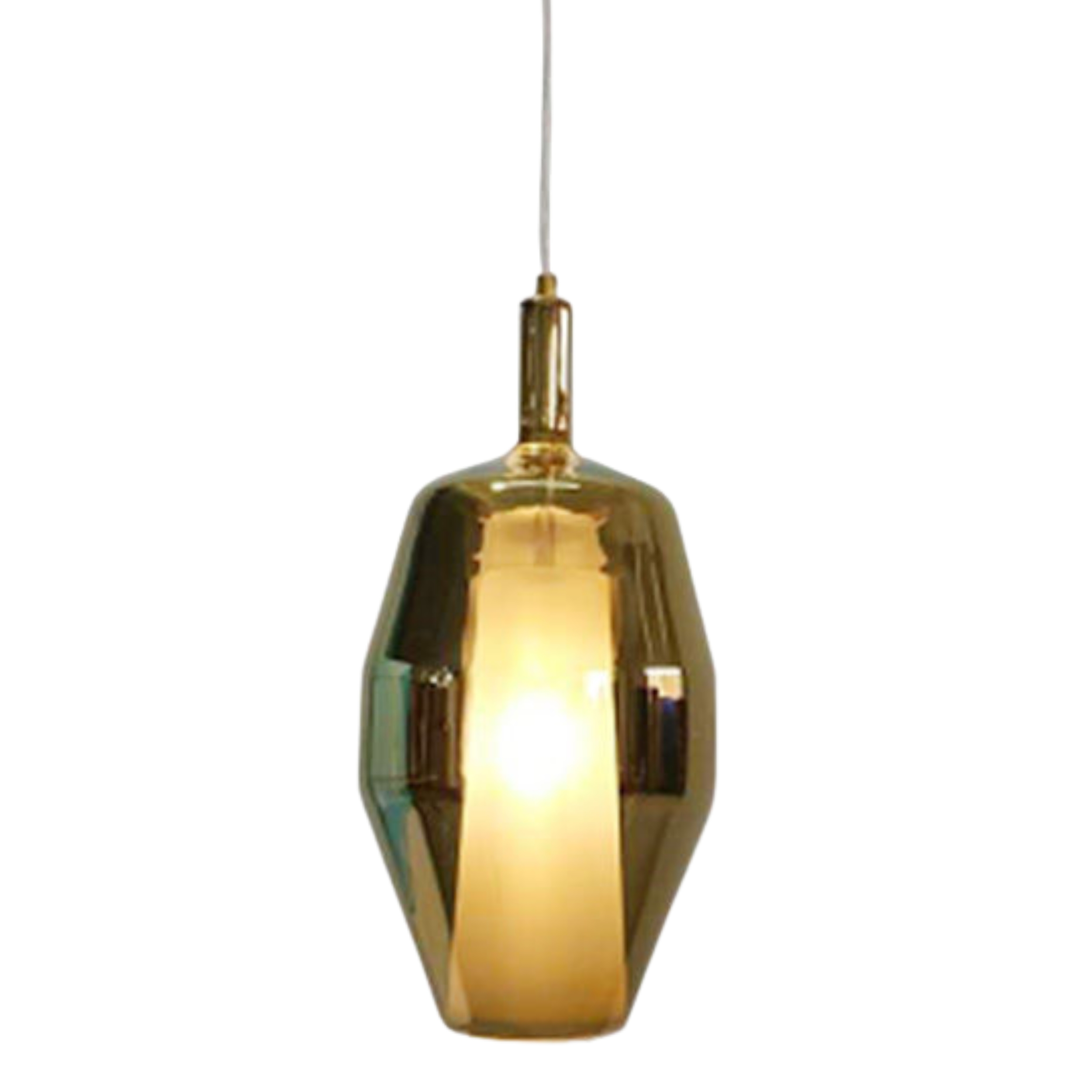Myul Modern Golden Glass Pendant Light
