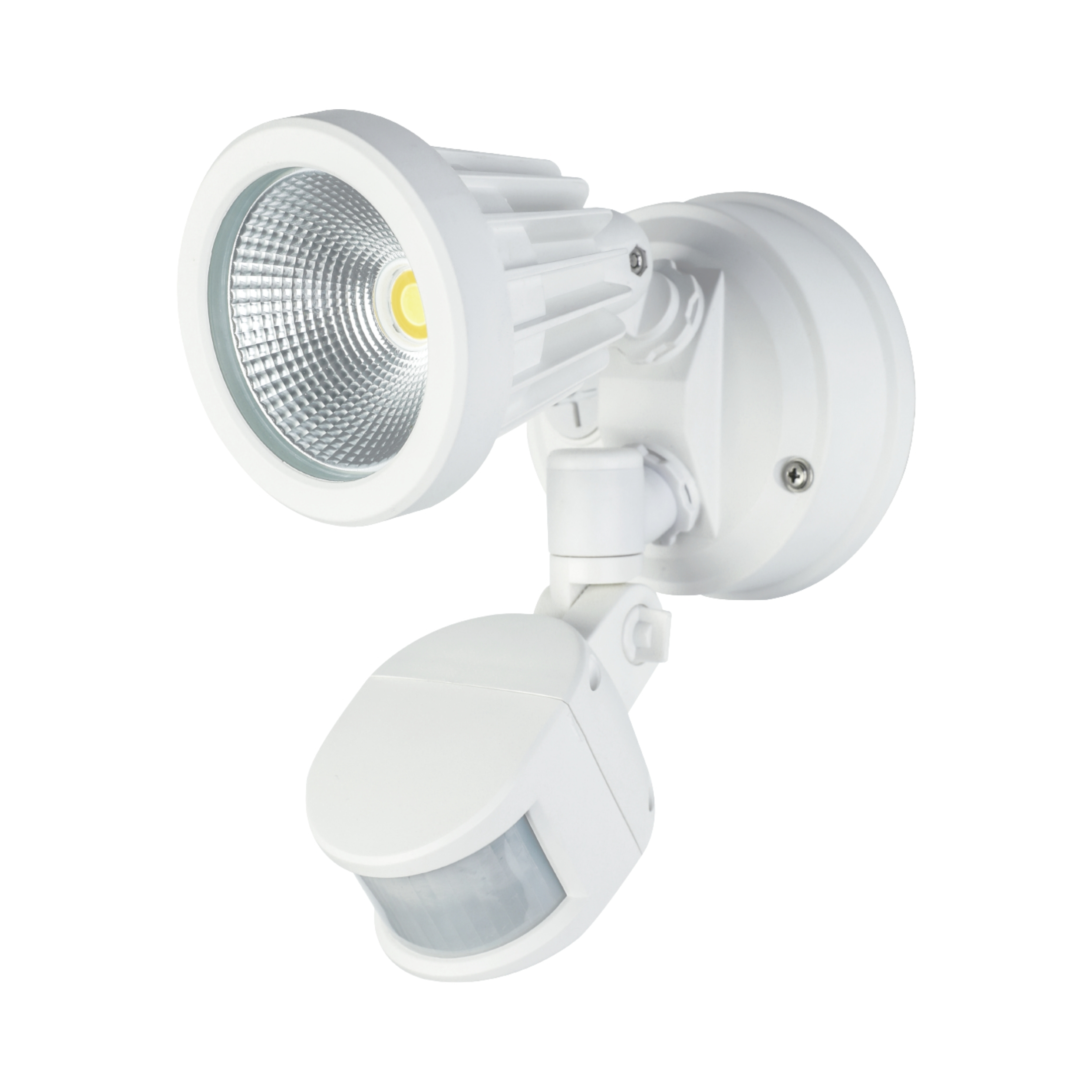 Azel Solo Light IP65 3CCT LED Floodlight with Sensor - White