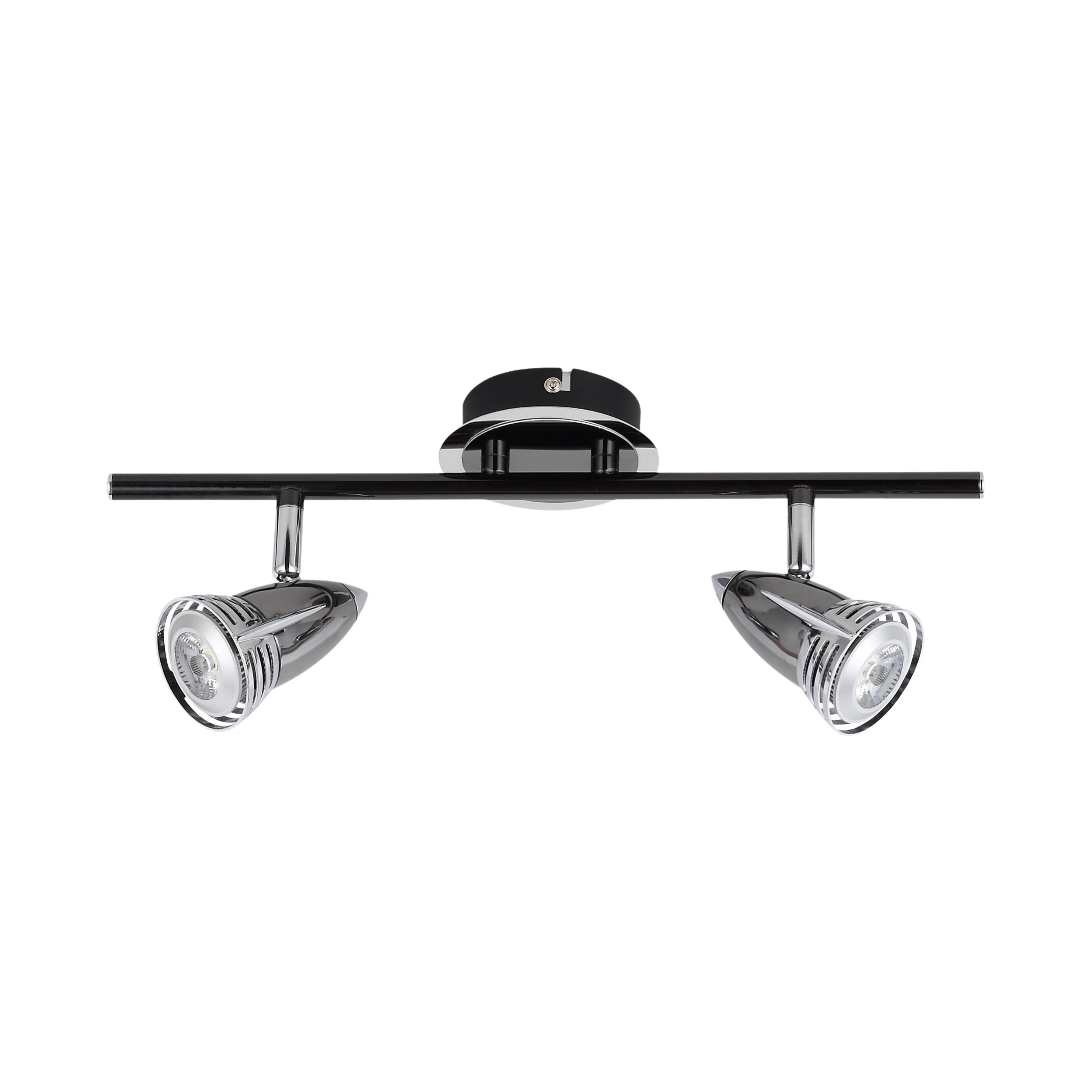 Eiser Duo Spot Linear Ceiling Light - Pearl Chrome