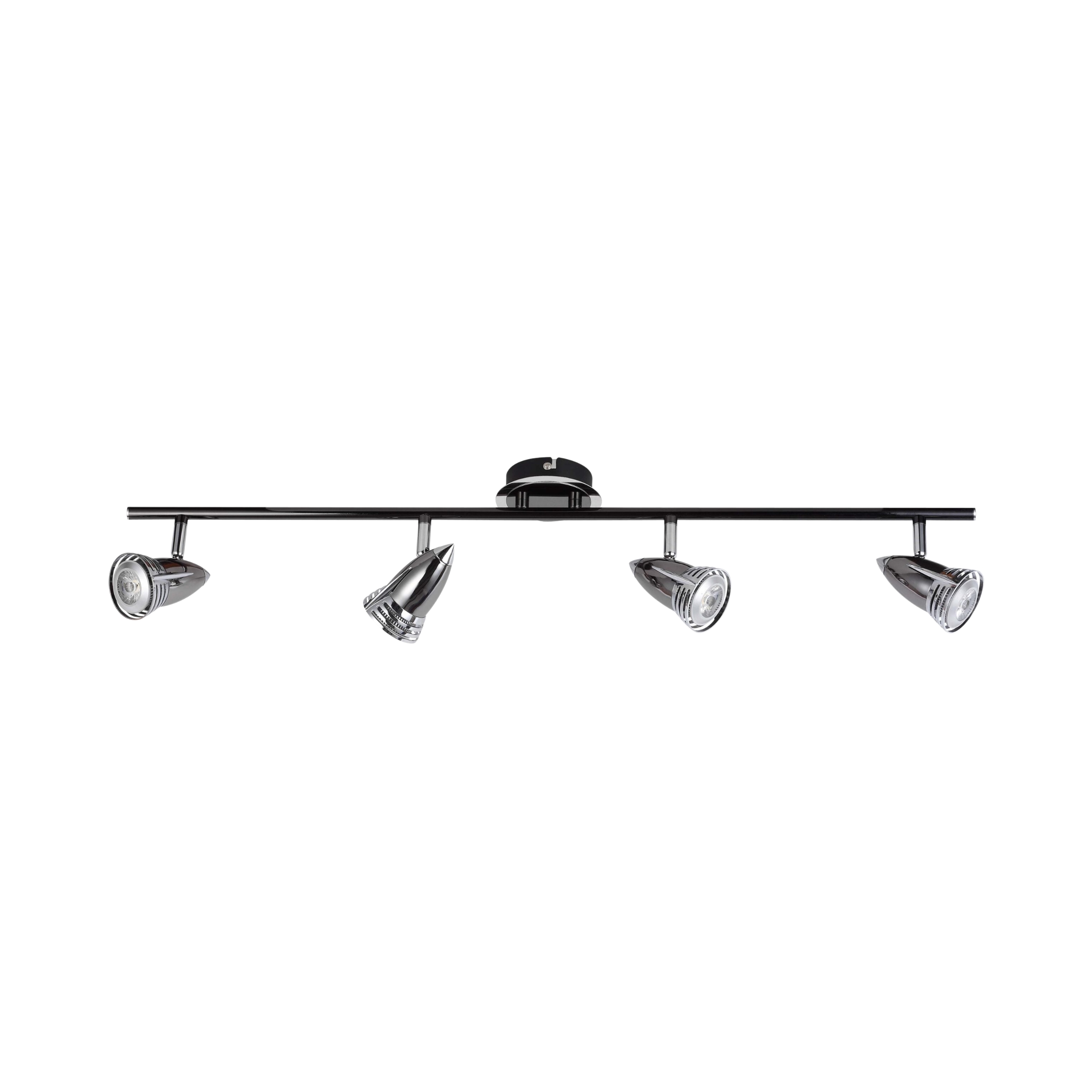 Eiser Quad Spot Linear Ceiling Light - Pearl Chrome
