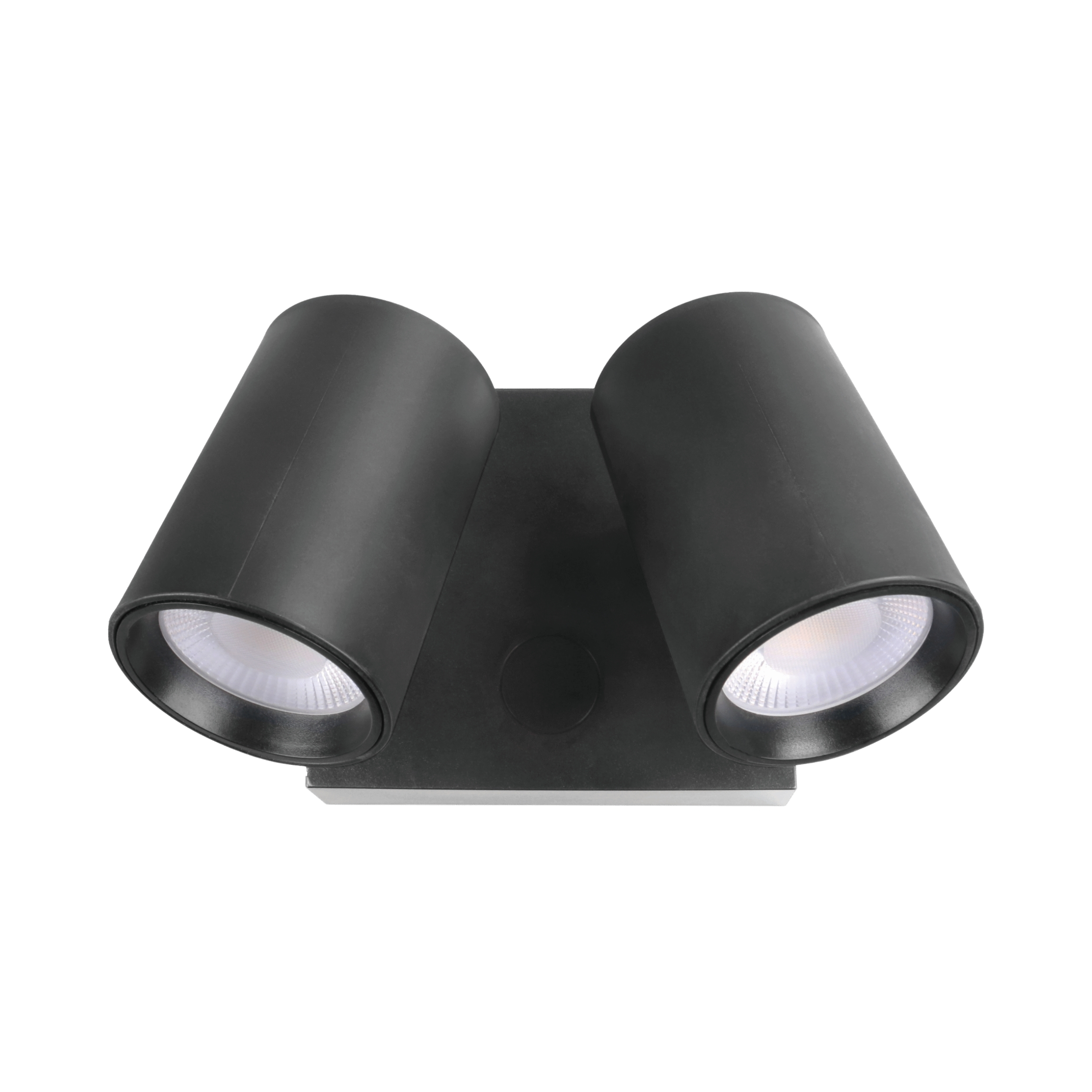 Lor Duo Light IP65 Square Plate 3CCT LED Spotlight - Black