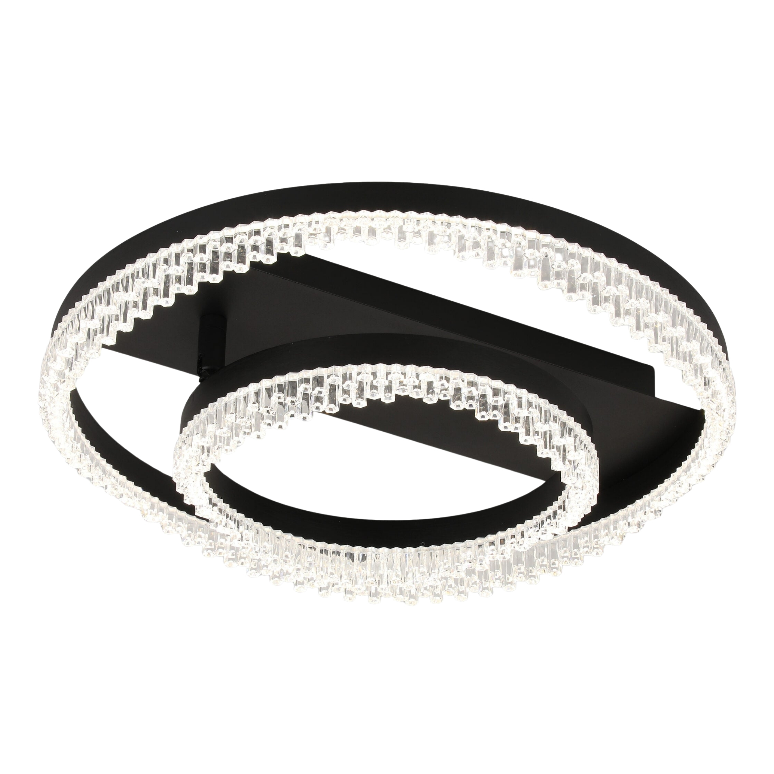 Pagnia Two Tiered Black 3CCT LED Ceiling Light