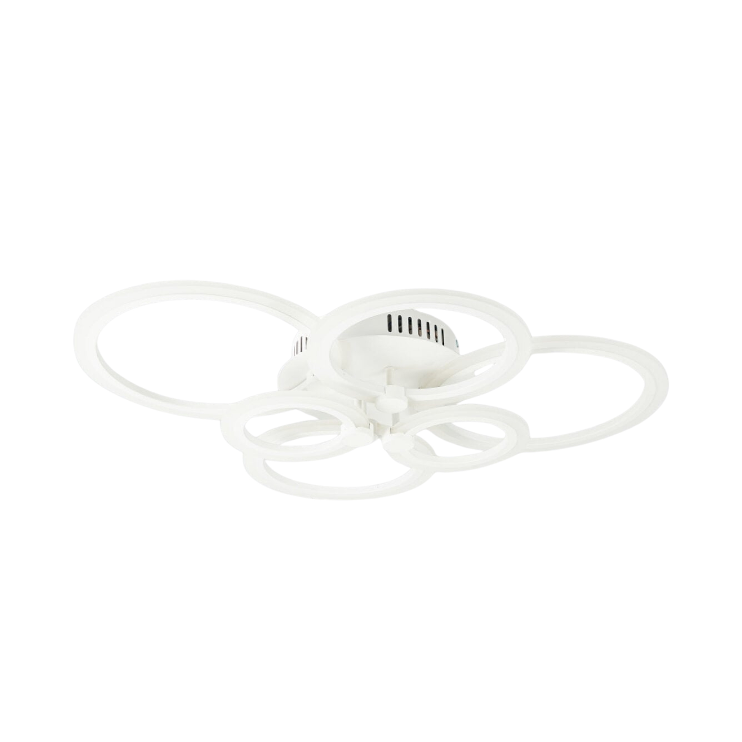 Zami Multi Rings 3CCT LED Ceiling Light with Remote - White