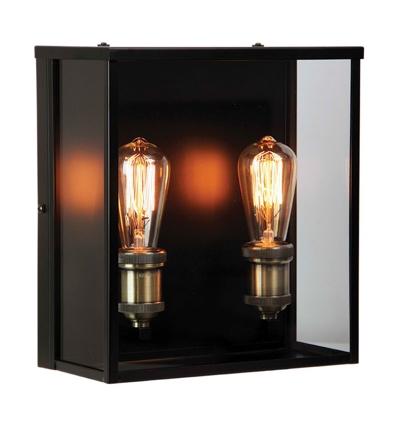 Spring Hampton Outdoor 2 Wall Light