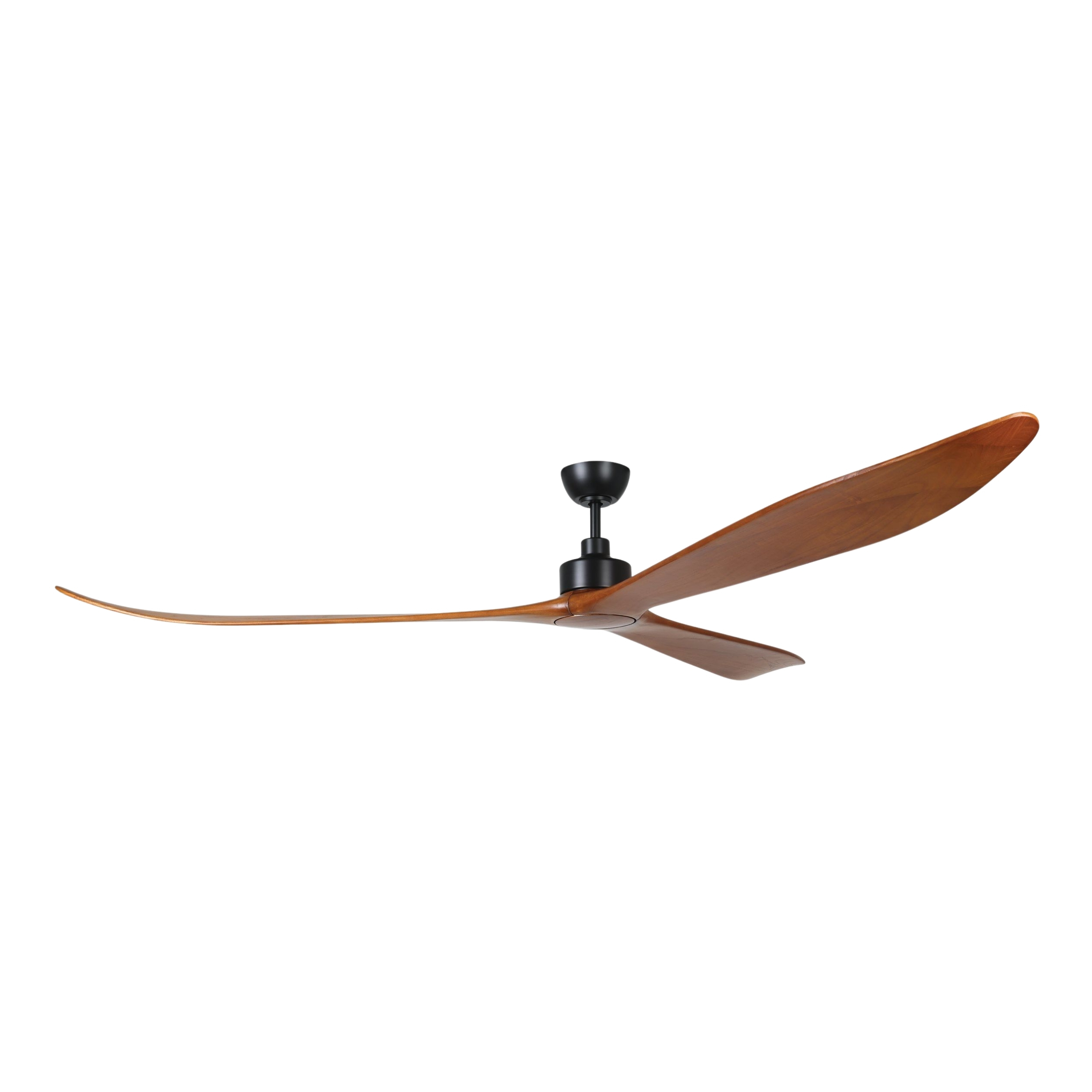 Currumbin 100-Inch Matt Black DC Ceiling Fan with Remote